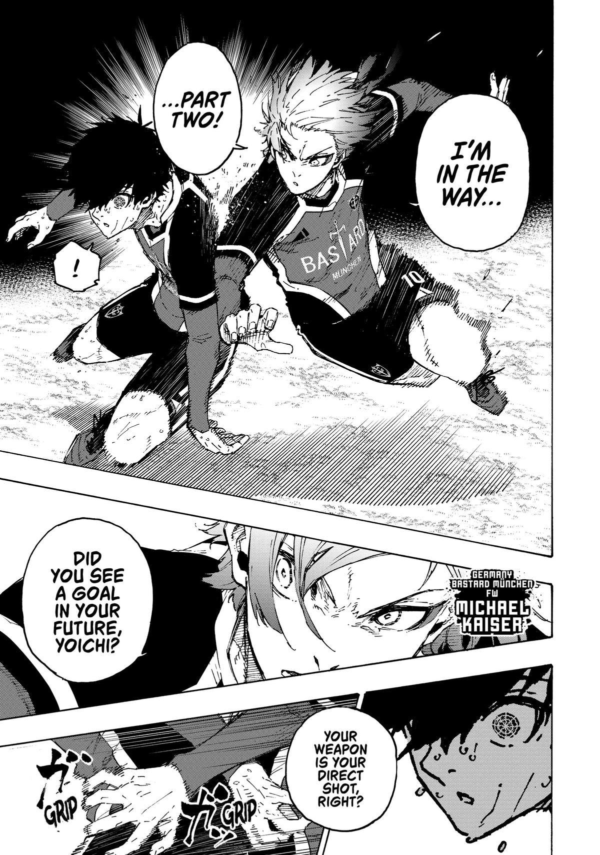 Blue Lock Chapter 202 — page 3