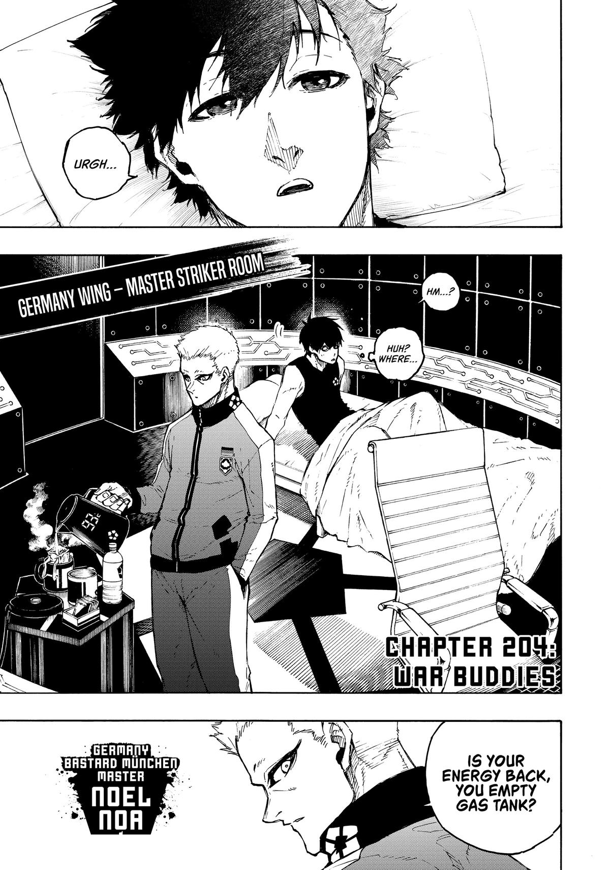 Blue Lock Chapter 204 — page 6