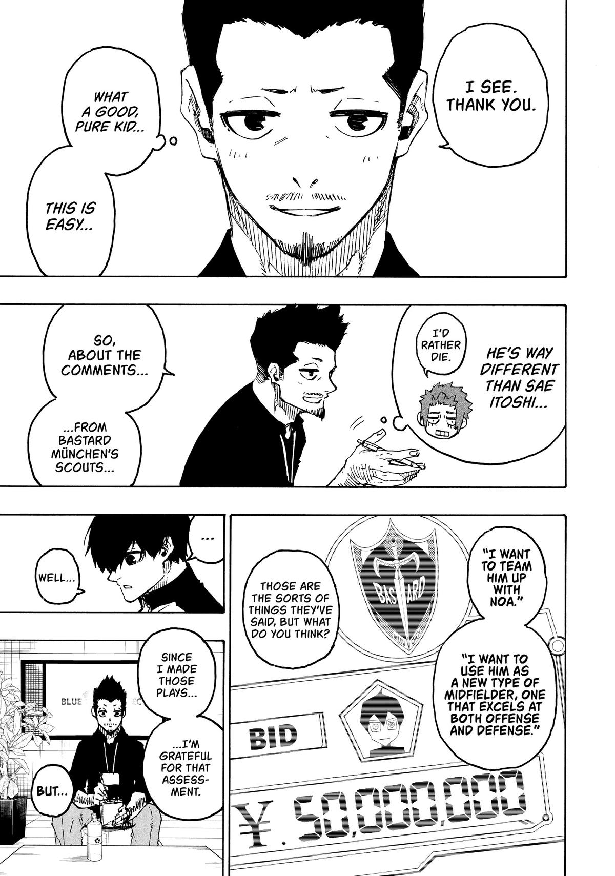 Blue Lock Chapter 205 — page 3