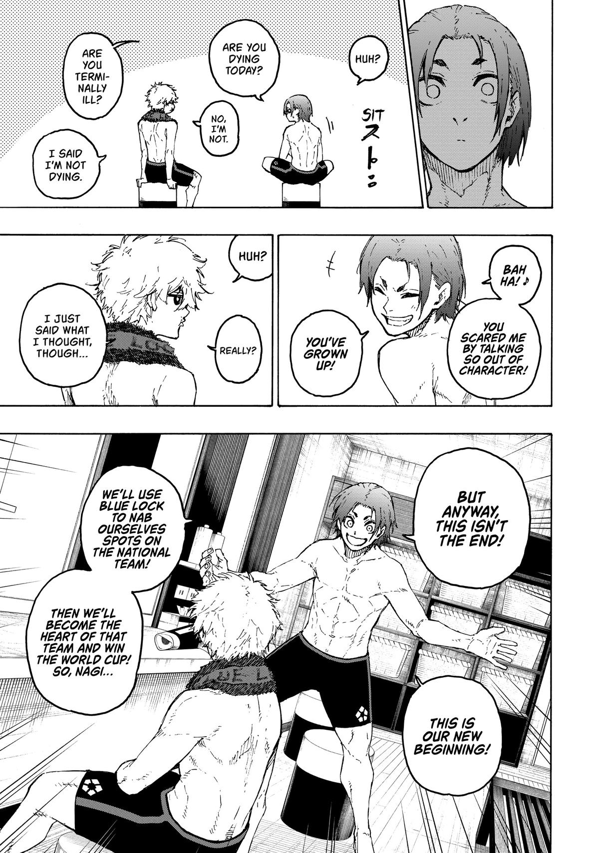 Blue Lock Chapter 207 — page 9