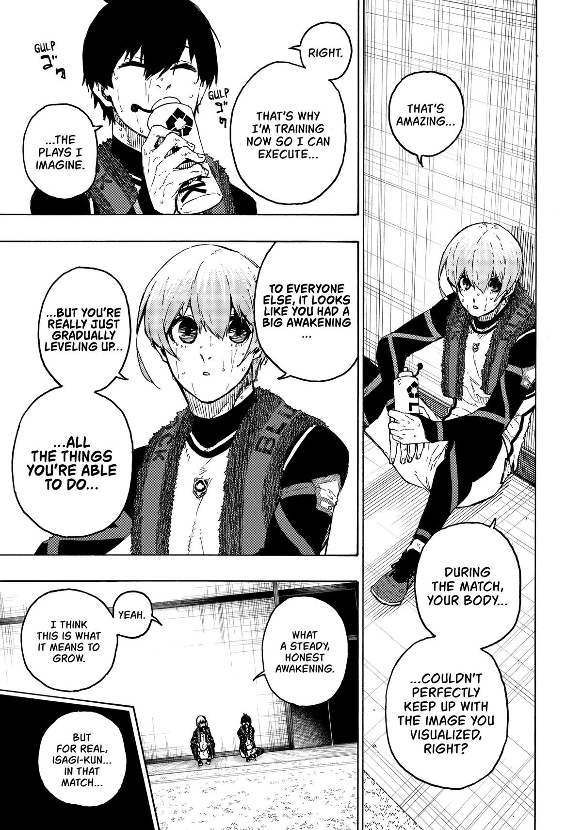 Blue Lock Chapter 208 — page 7