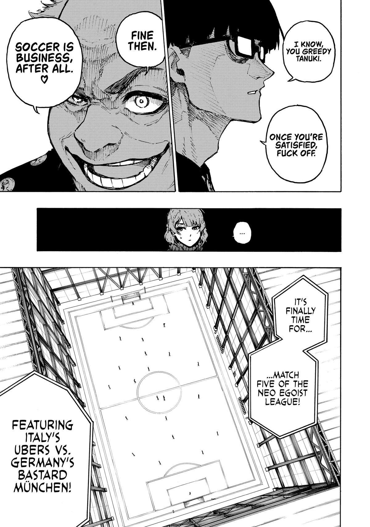 Blue Lock Chapter 210 — page 7