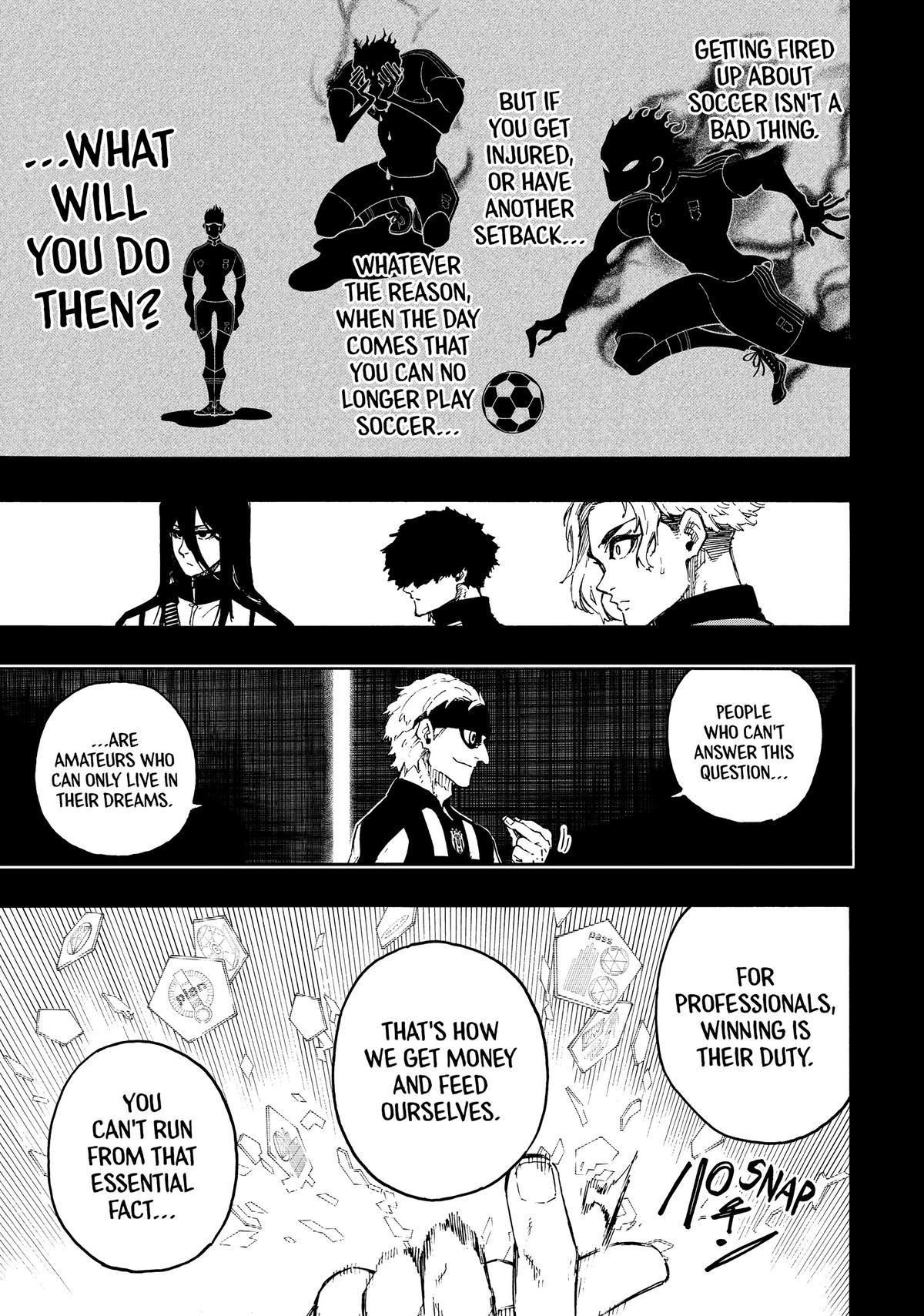Blue Lock Chapter 214 — page 9