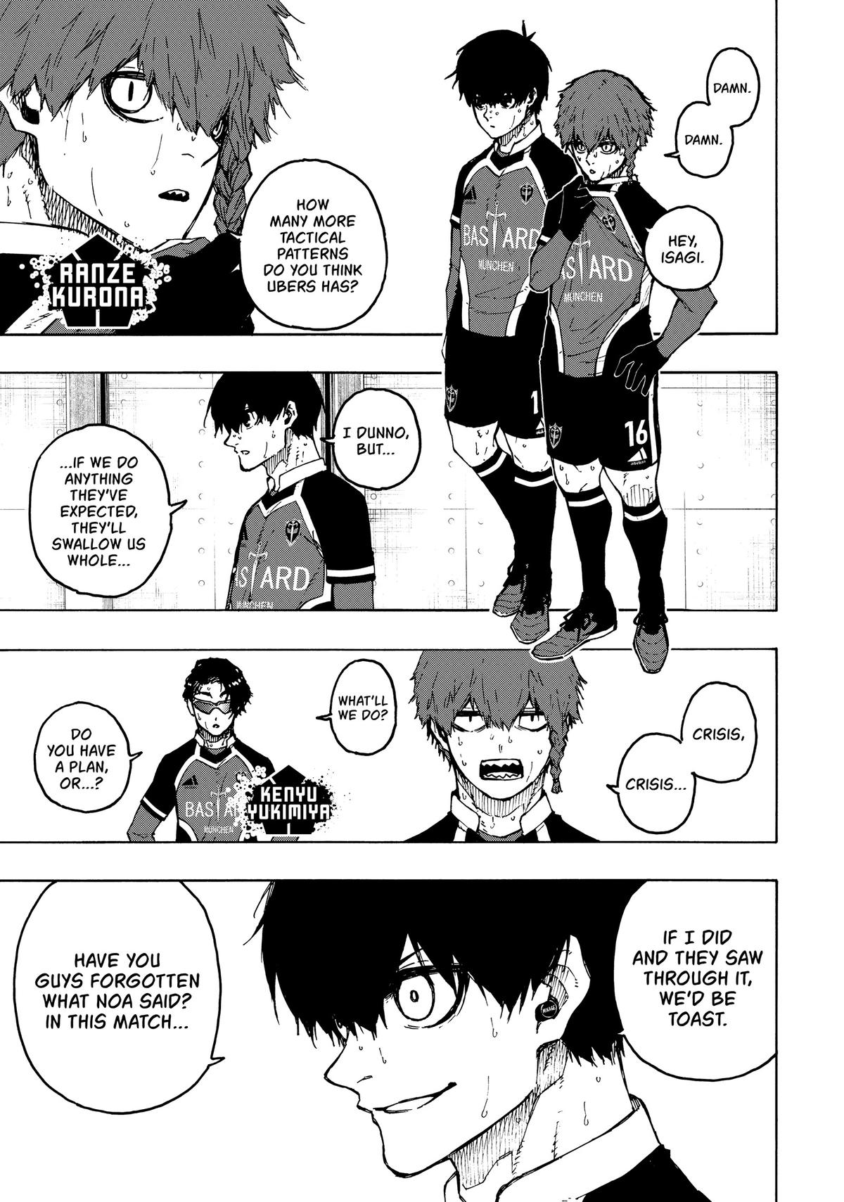 Blue Lock Chapter 217 — page 9