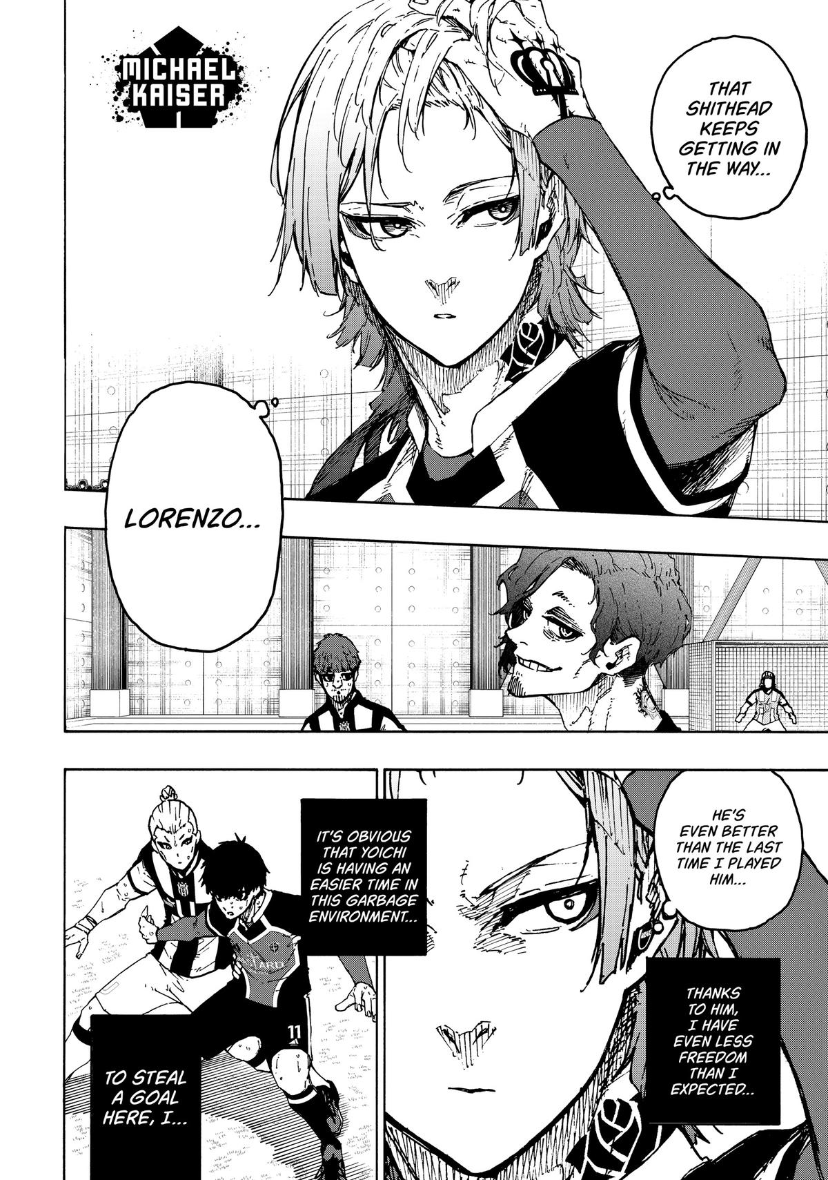 Blue Lock Chapter 218 — page 14