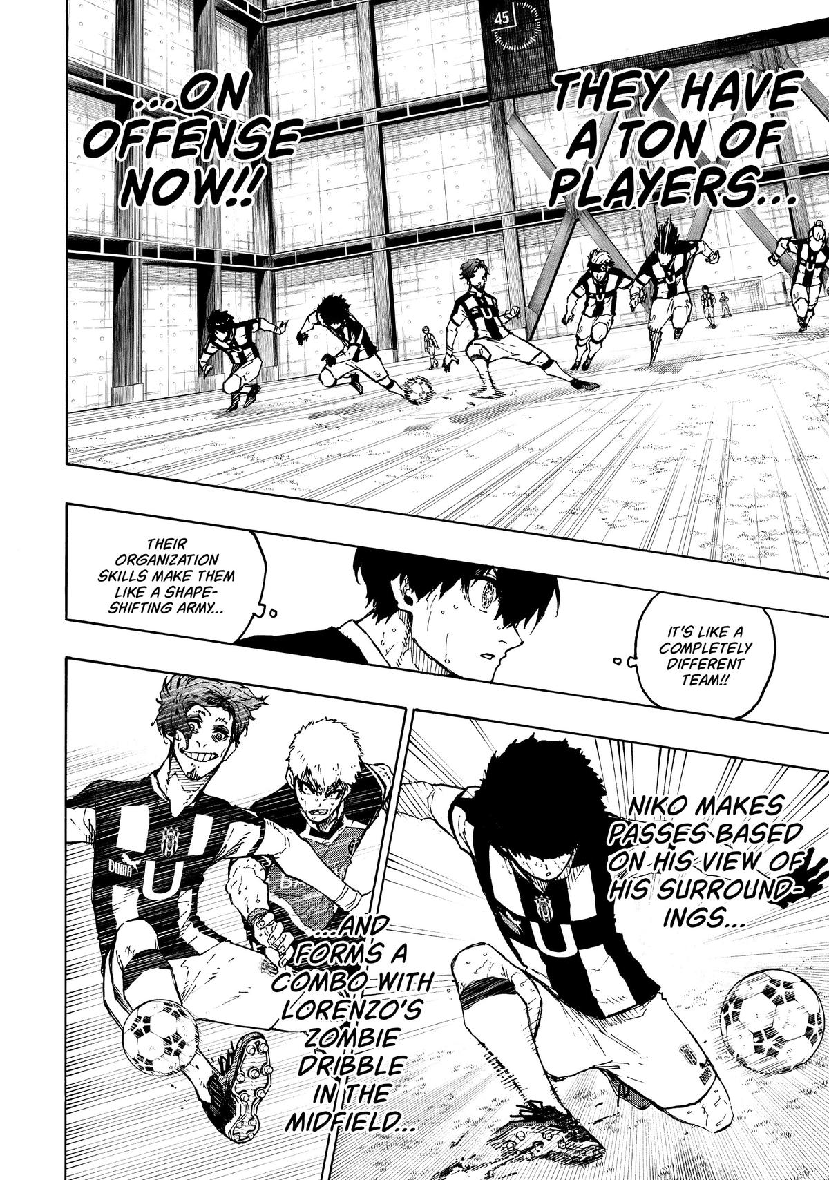 Blue Lock Chapter 222 — page 11
