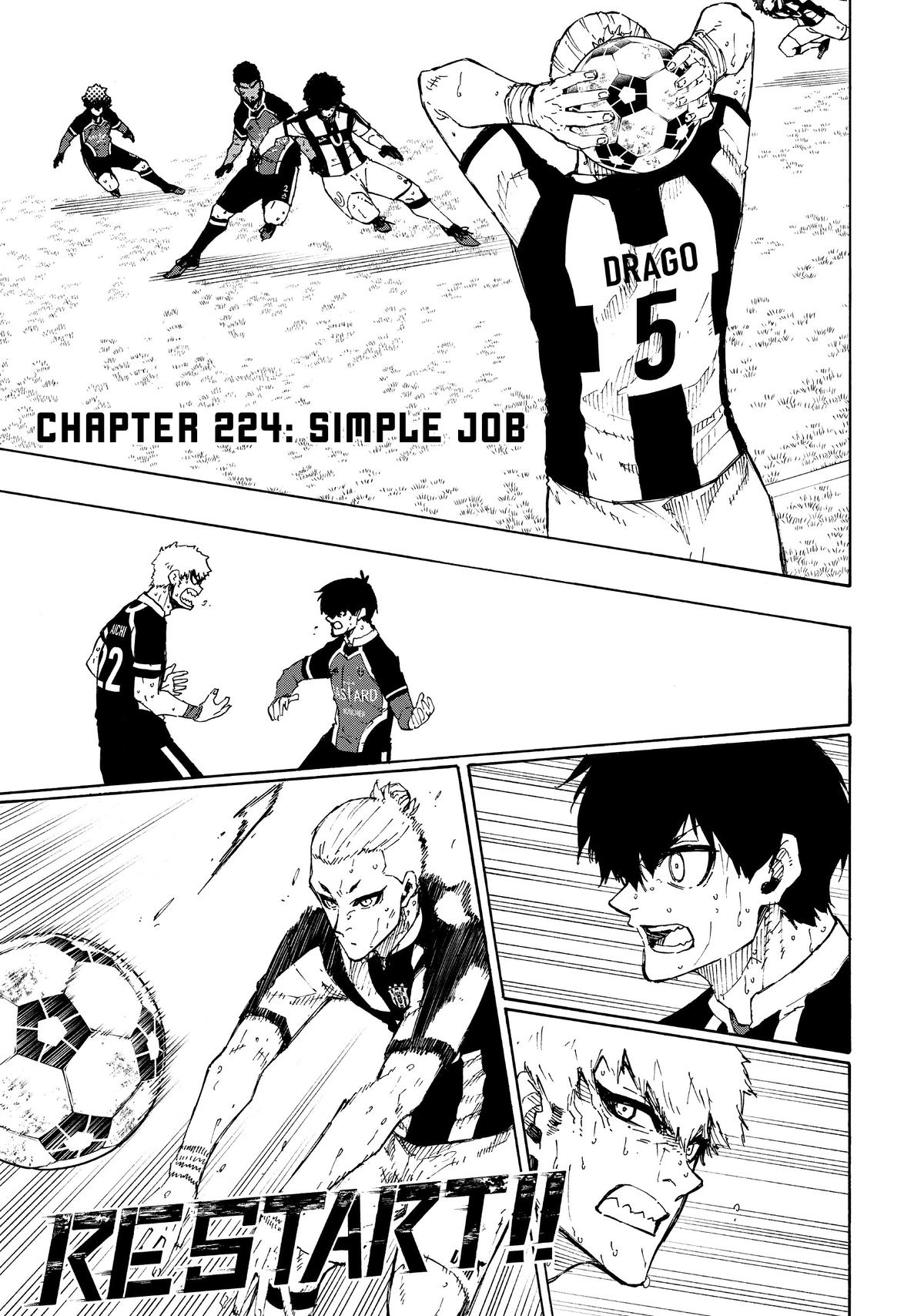 Blue Lock Chapter 224 — page 1