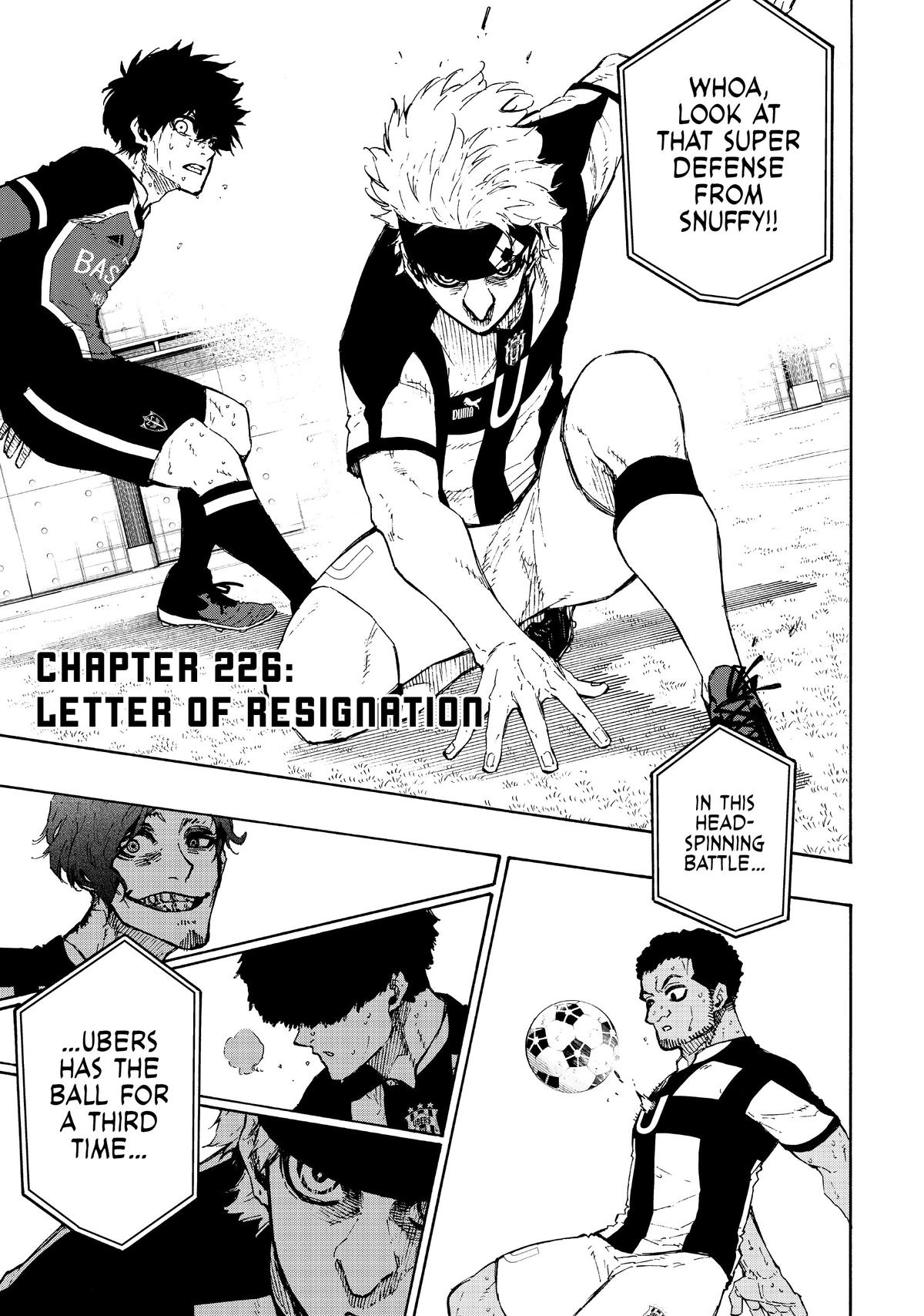 Blue Lock Chapter 226 — page 1