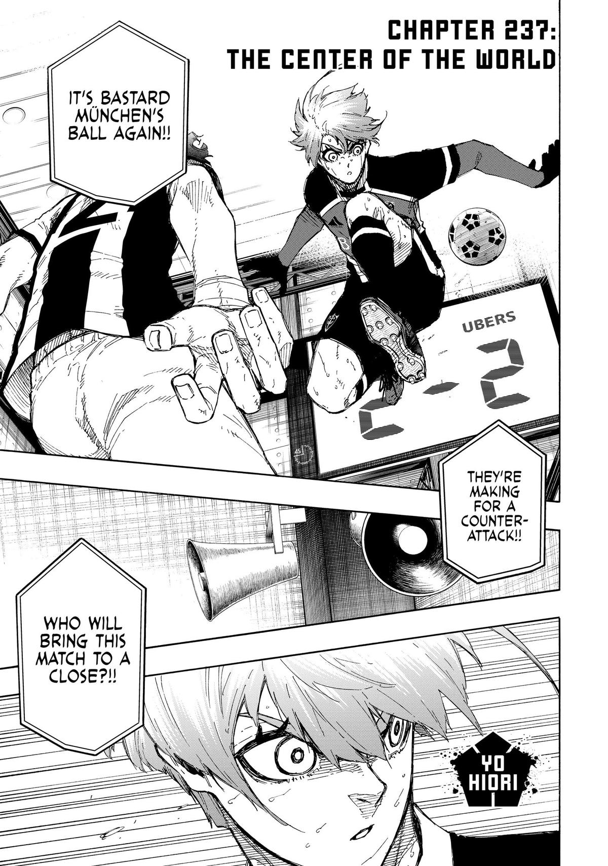 Blue Lock Chapter 237 — page 1