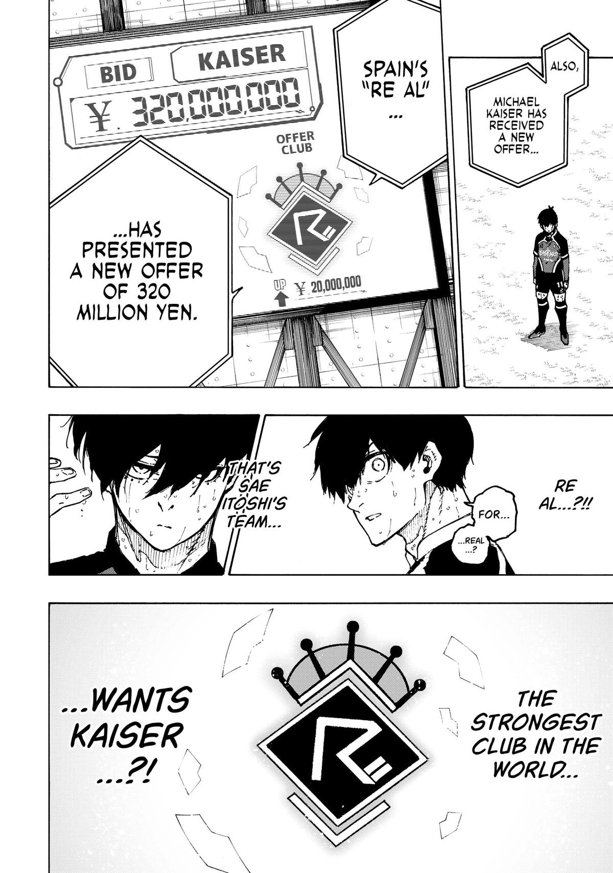 Blue Lock Chapter 240 — page 21