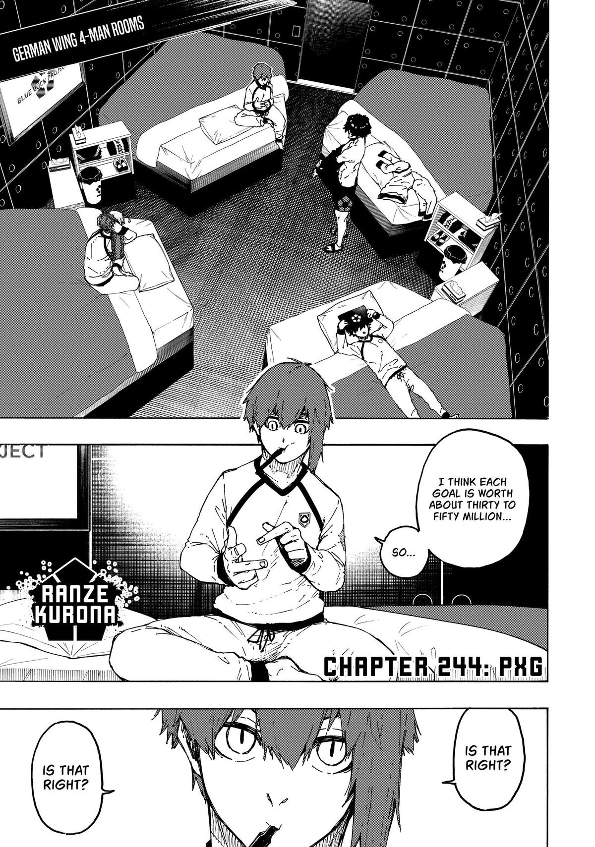 Blue Lock Chapter 244 — page 1