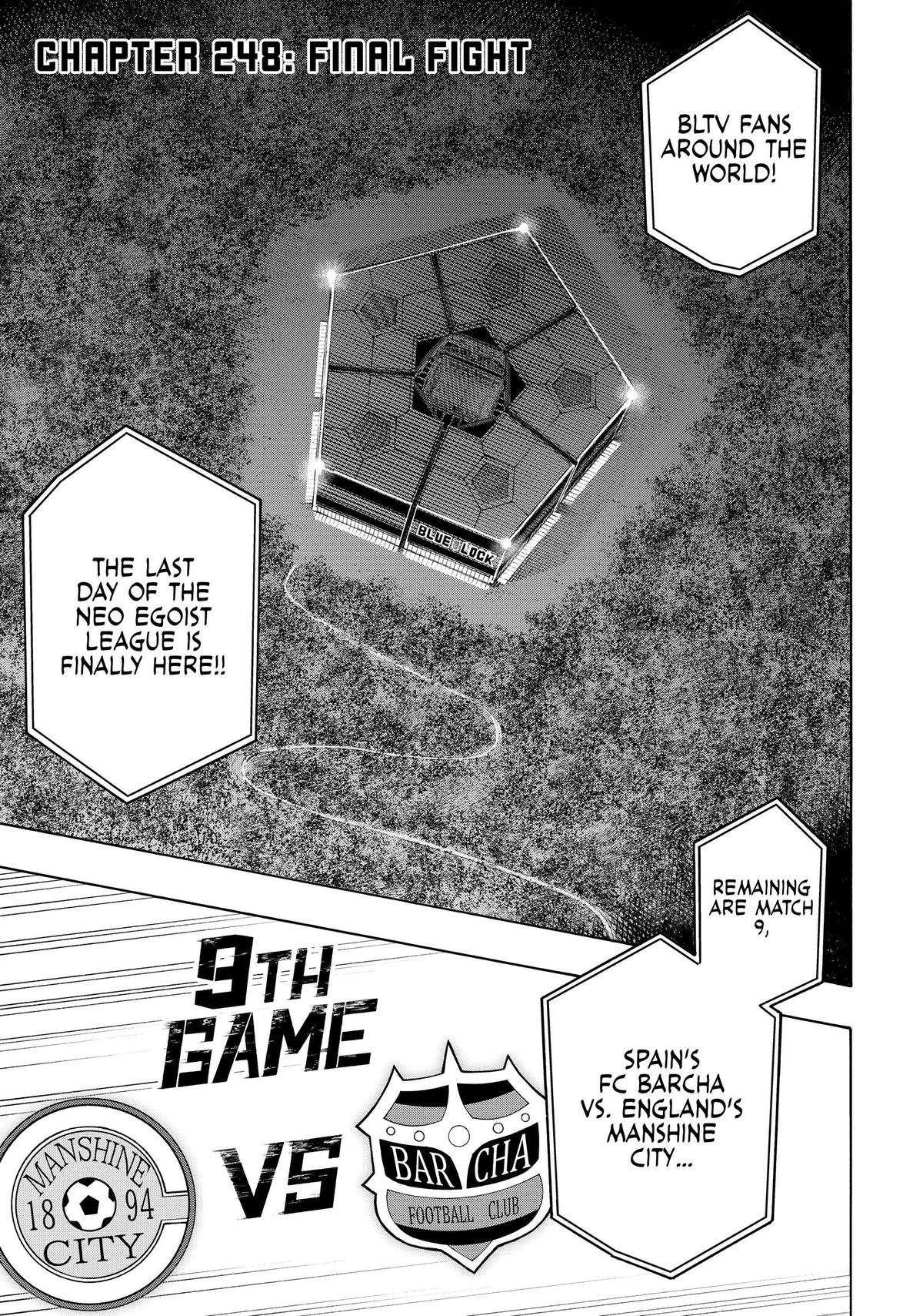 Blue Lock Chapter 248 — page 1