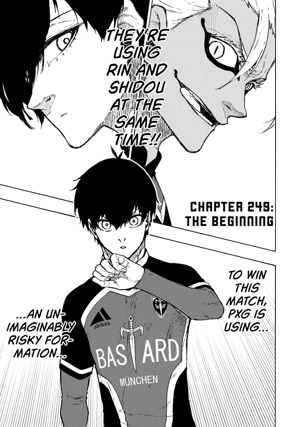 Blue Lock Chapter 249 — page 6