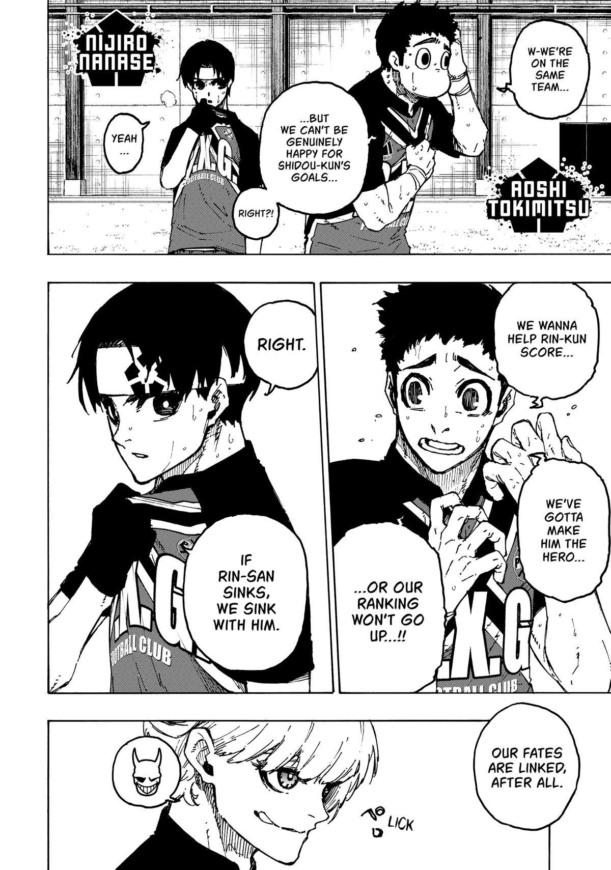 Blue Lock Chapter 254 — page 2
