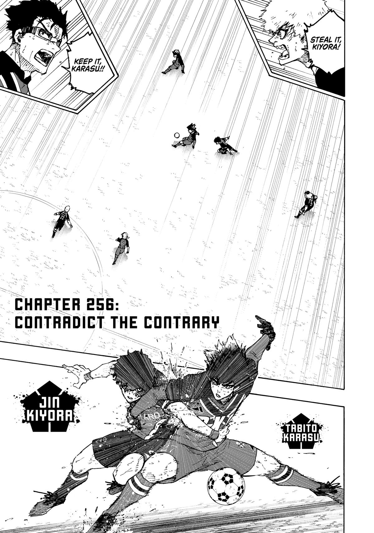 Blue Lock Chapter 256 — page 1