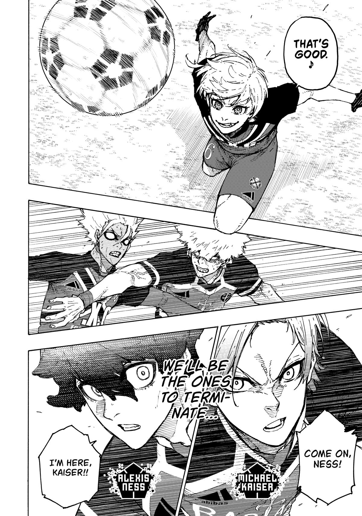 Blue Lock Chapter 256 — page 6