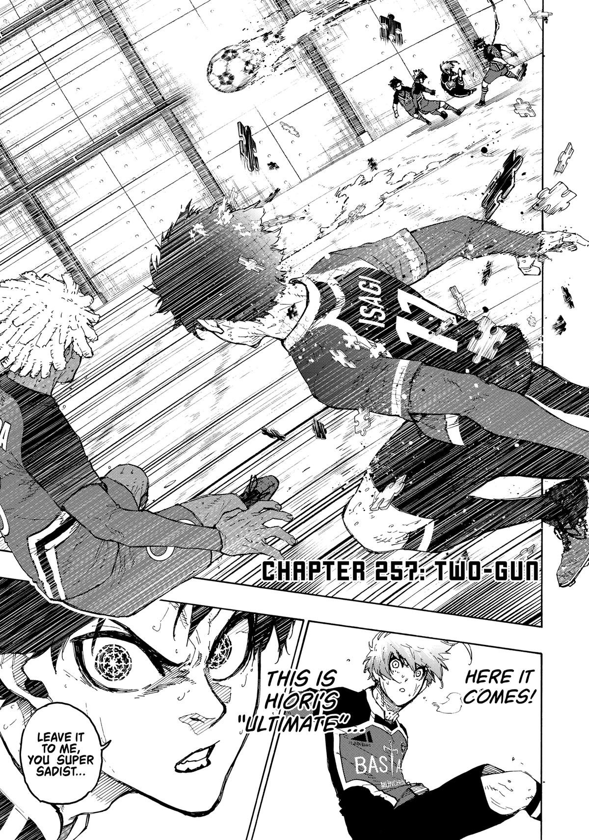 Blue Lock Chapter 257 — page 1