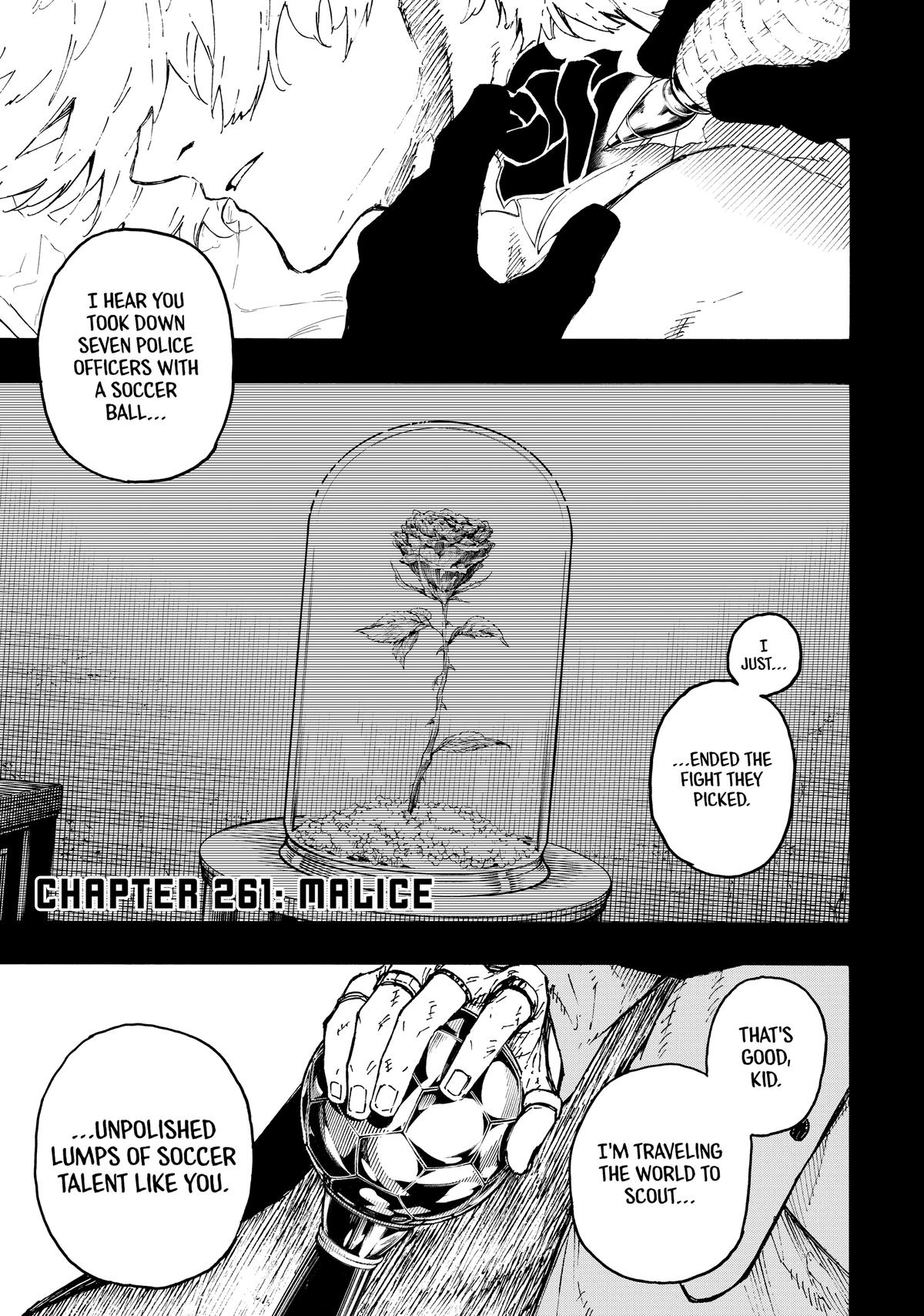 Blue Lock Chapter 261 — page 1