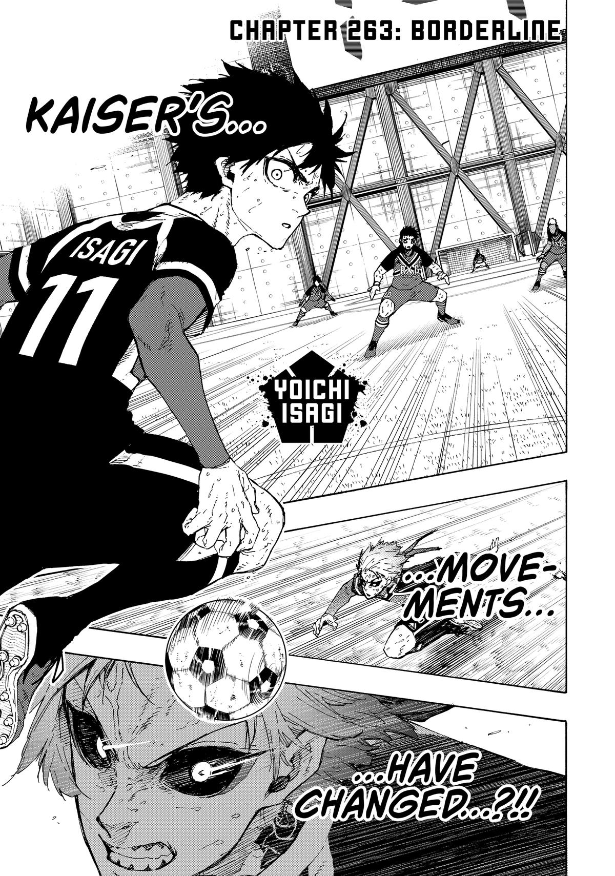 Blue Lock Chapter 263 — page 1