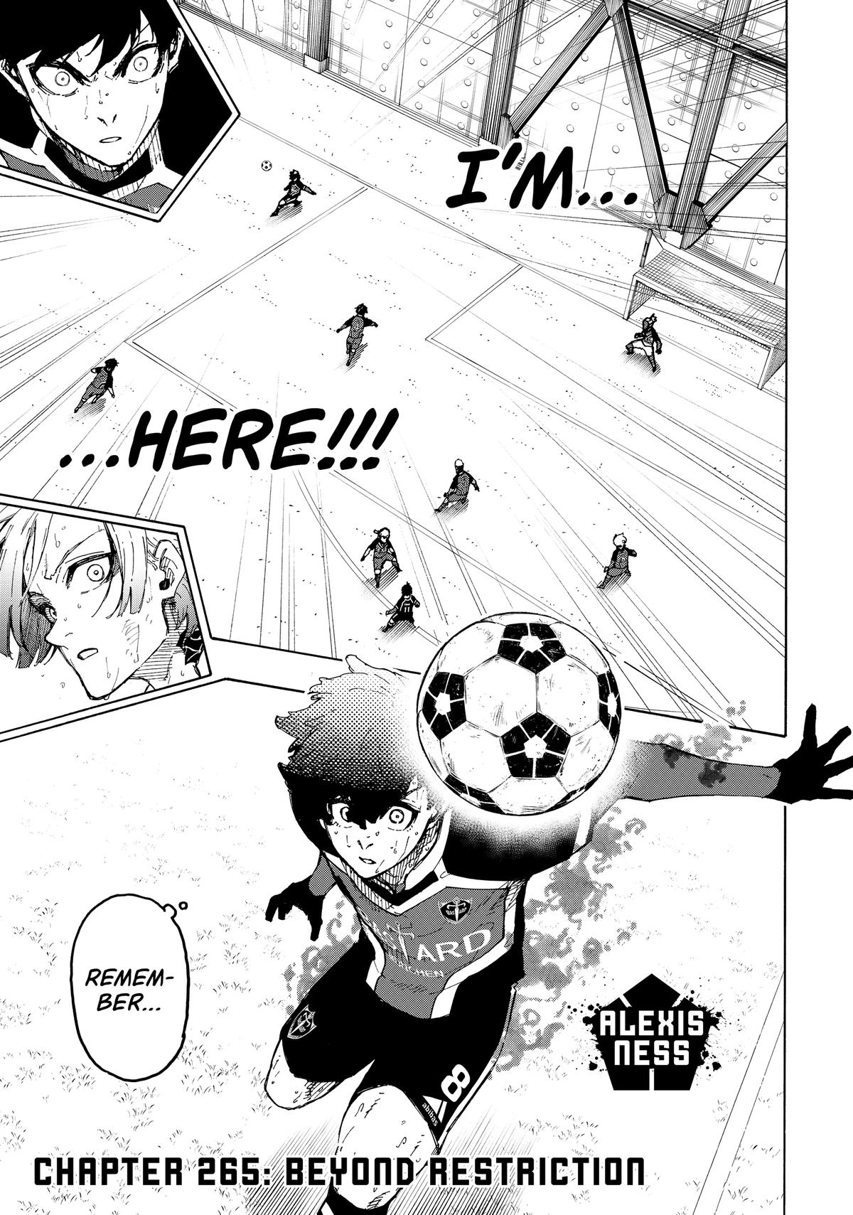 Blue Lock Chapter 265 — page 1