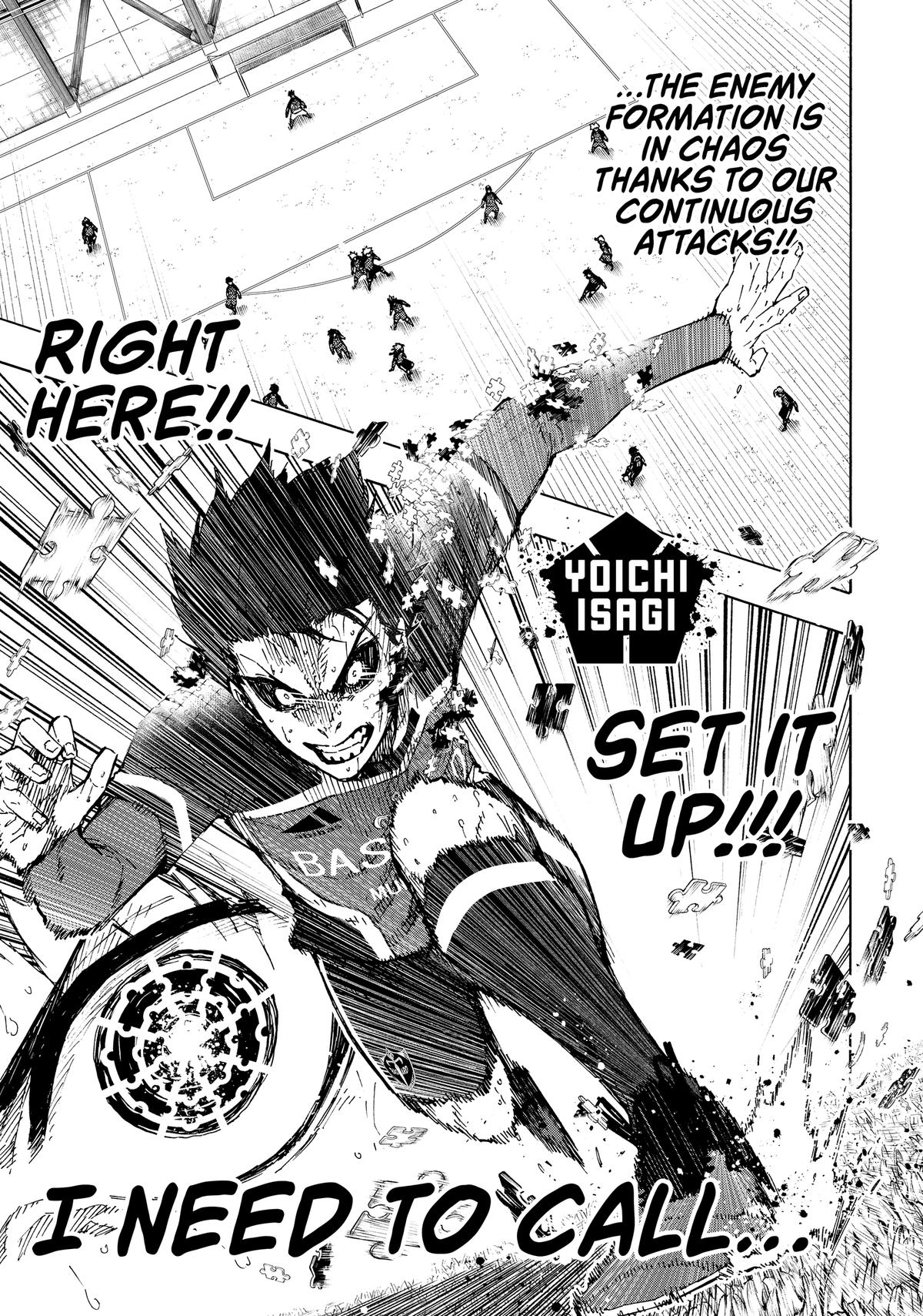 Blue Lock Chapter 265 — page 7