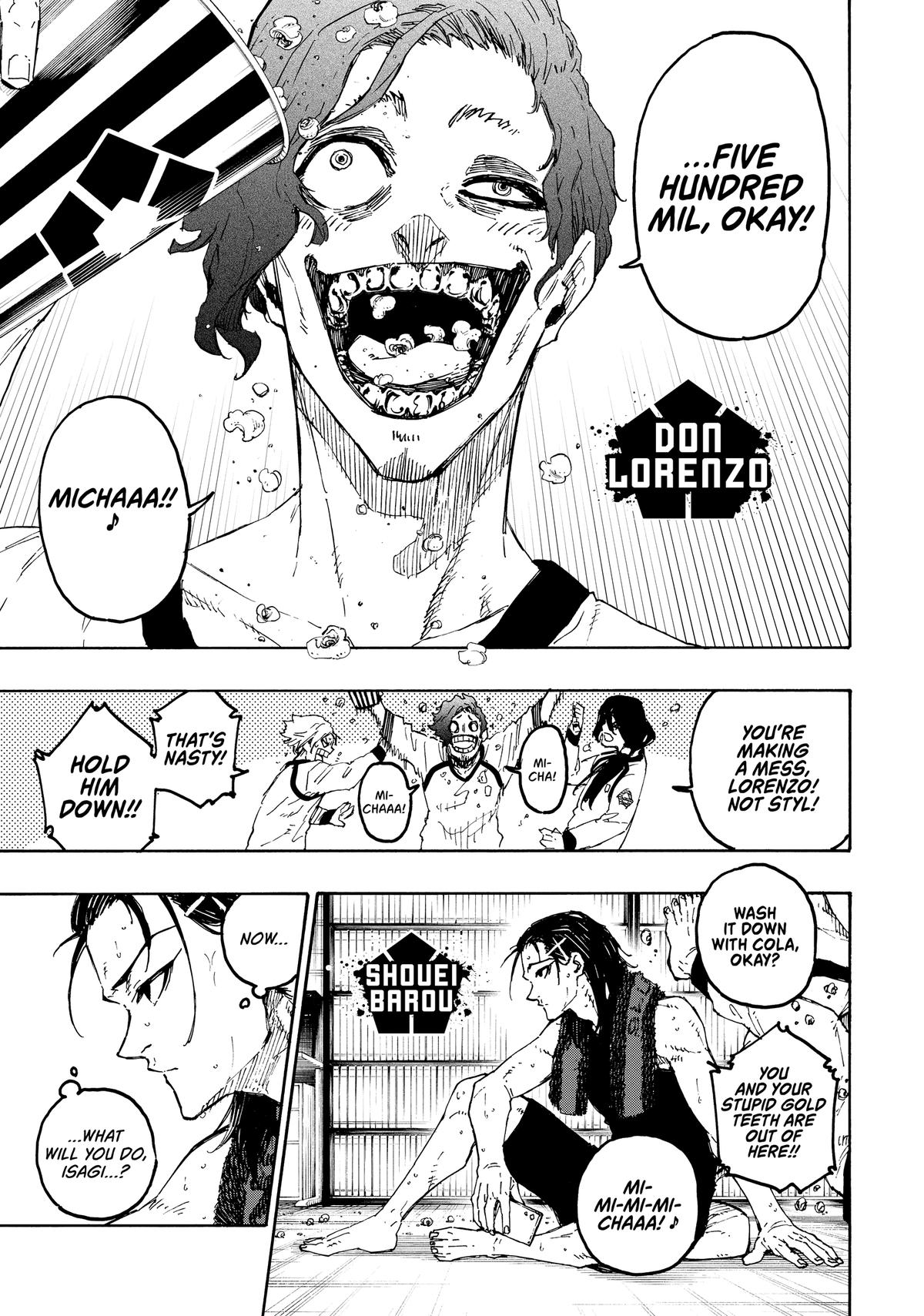 Blue Lock Chapter 268 — page 3