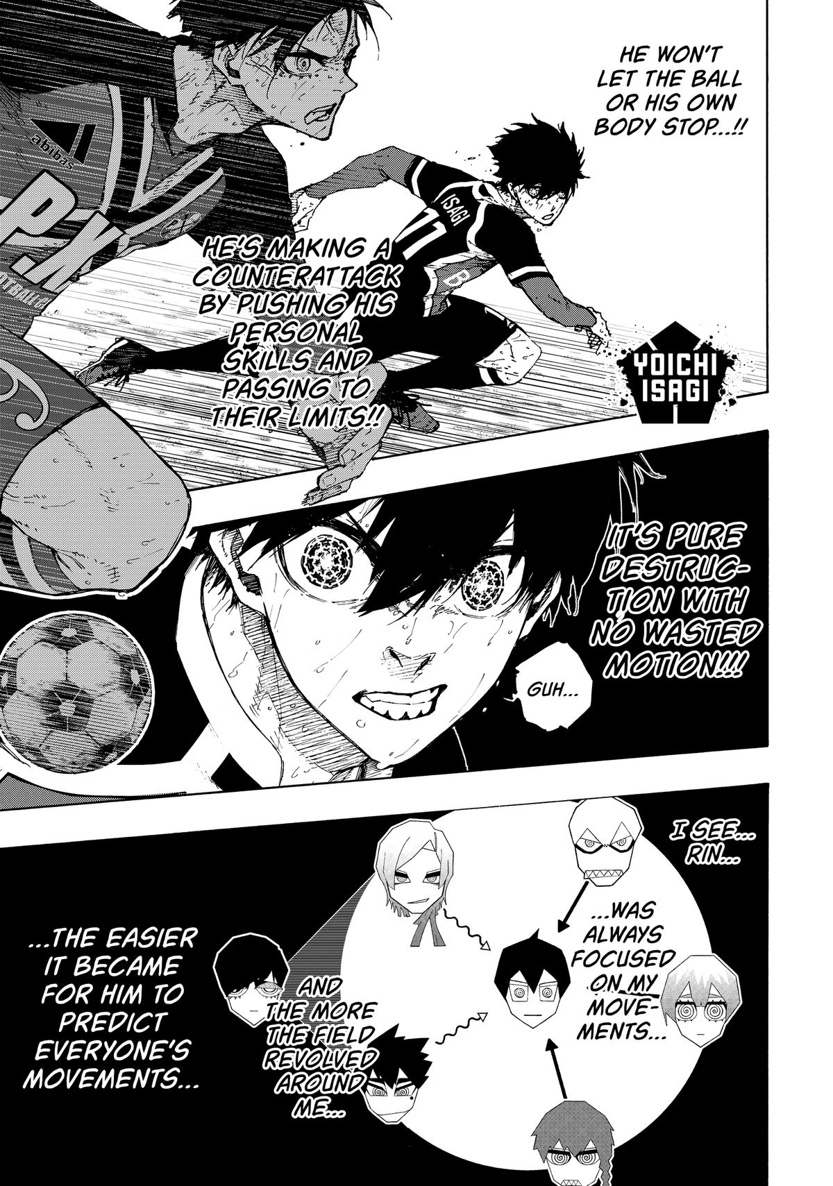 Blue Lock Chapter 270 — page 7