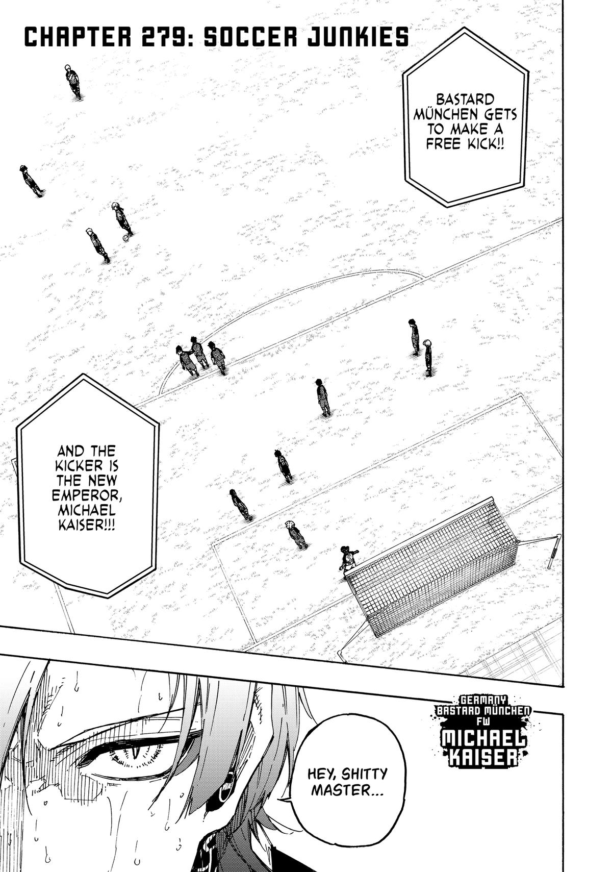 Blue Lock Chapter 279 — page 1