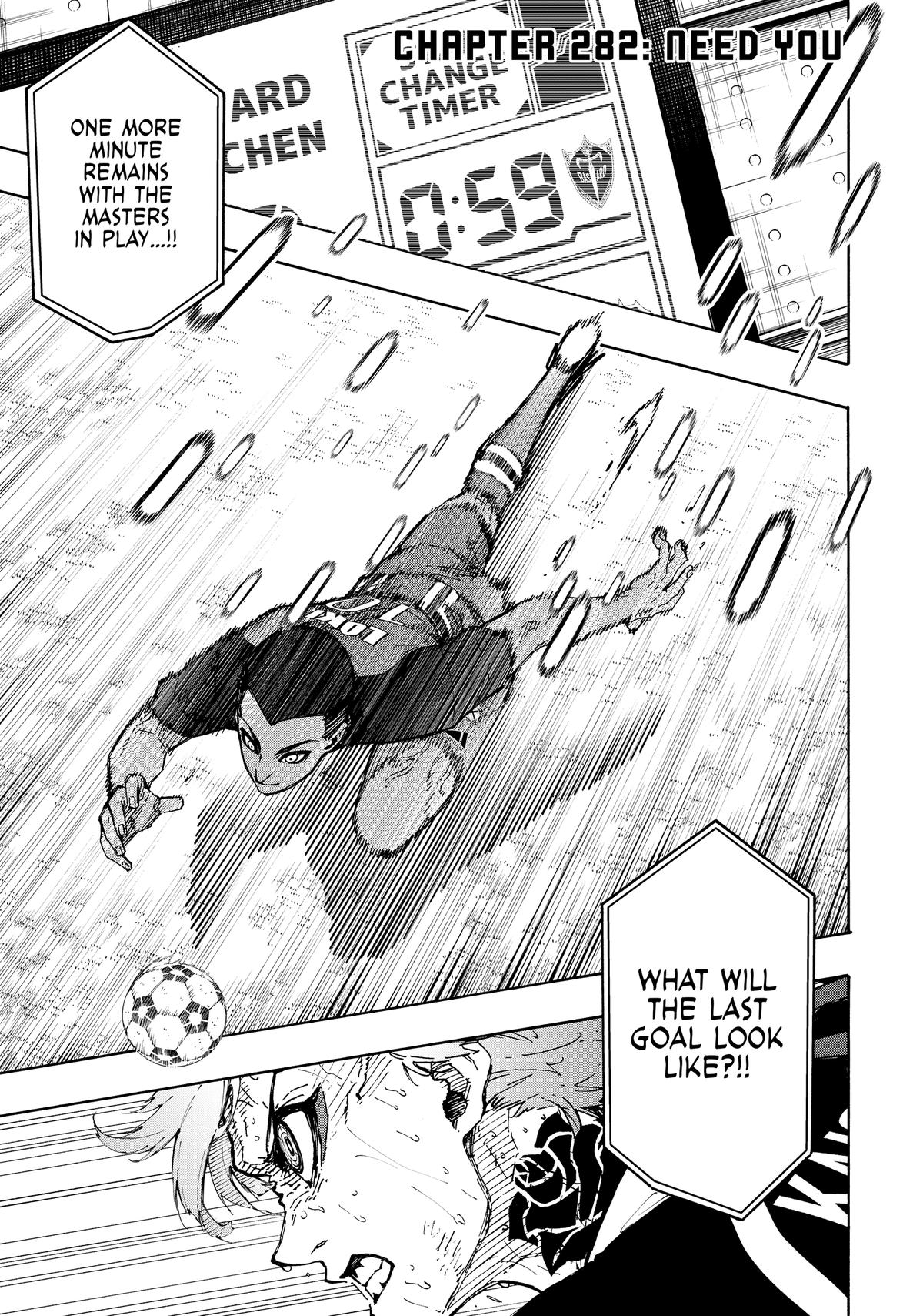 Blue Lock Chapter 282 — page 1