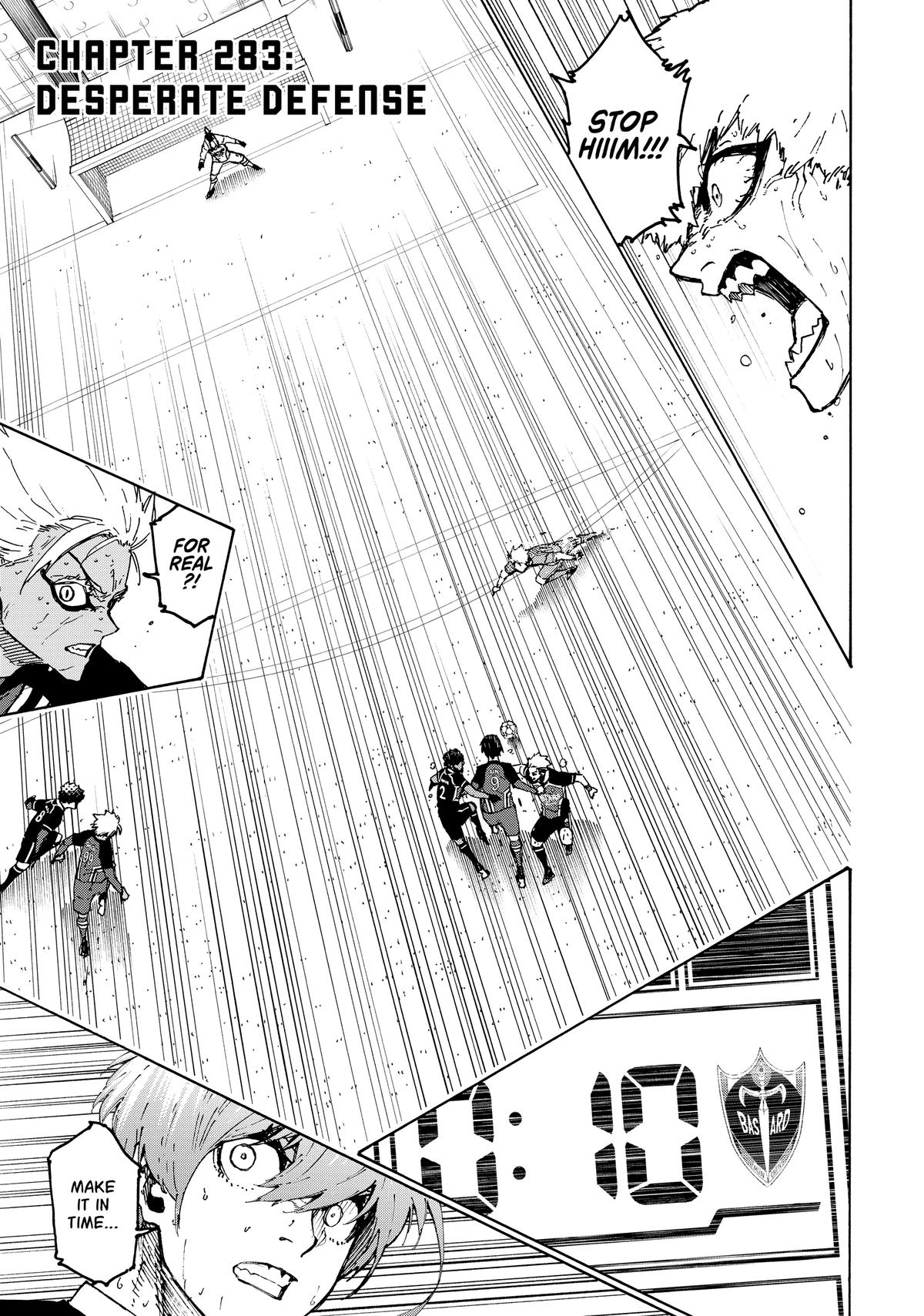 Blue Lock Chapter 283 — page 1