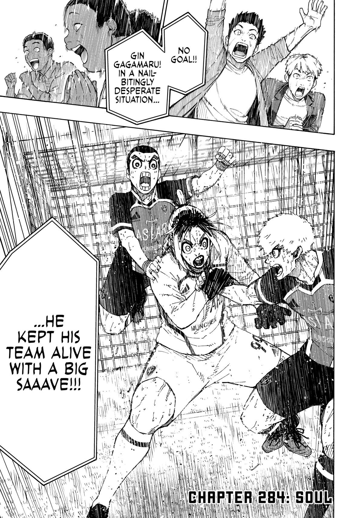 Blue Lock Chapter 284 — page 1