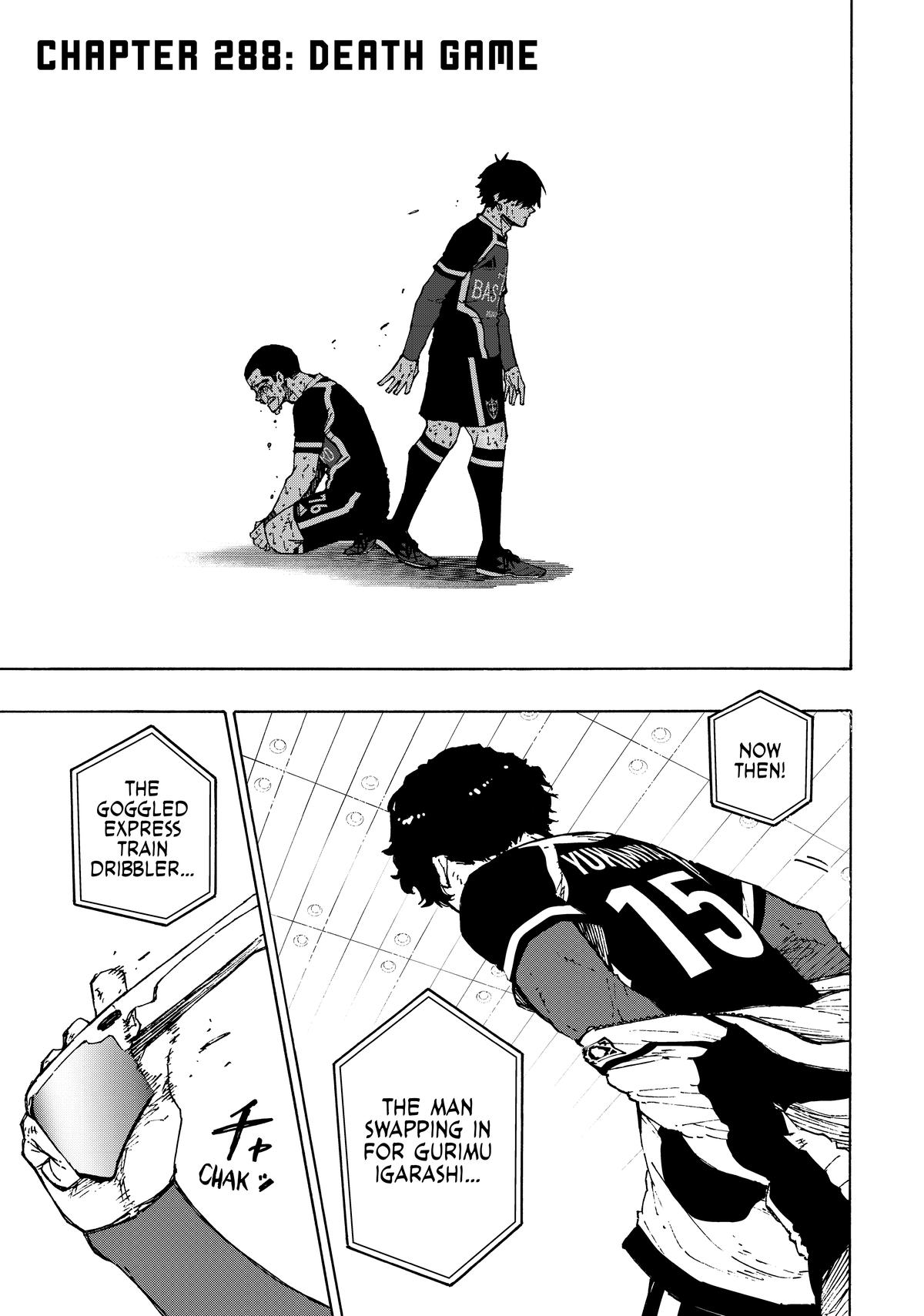 Blue Lock Chapter 288 — page 1