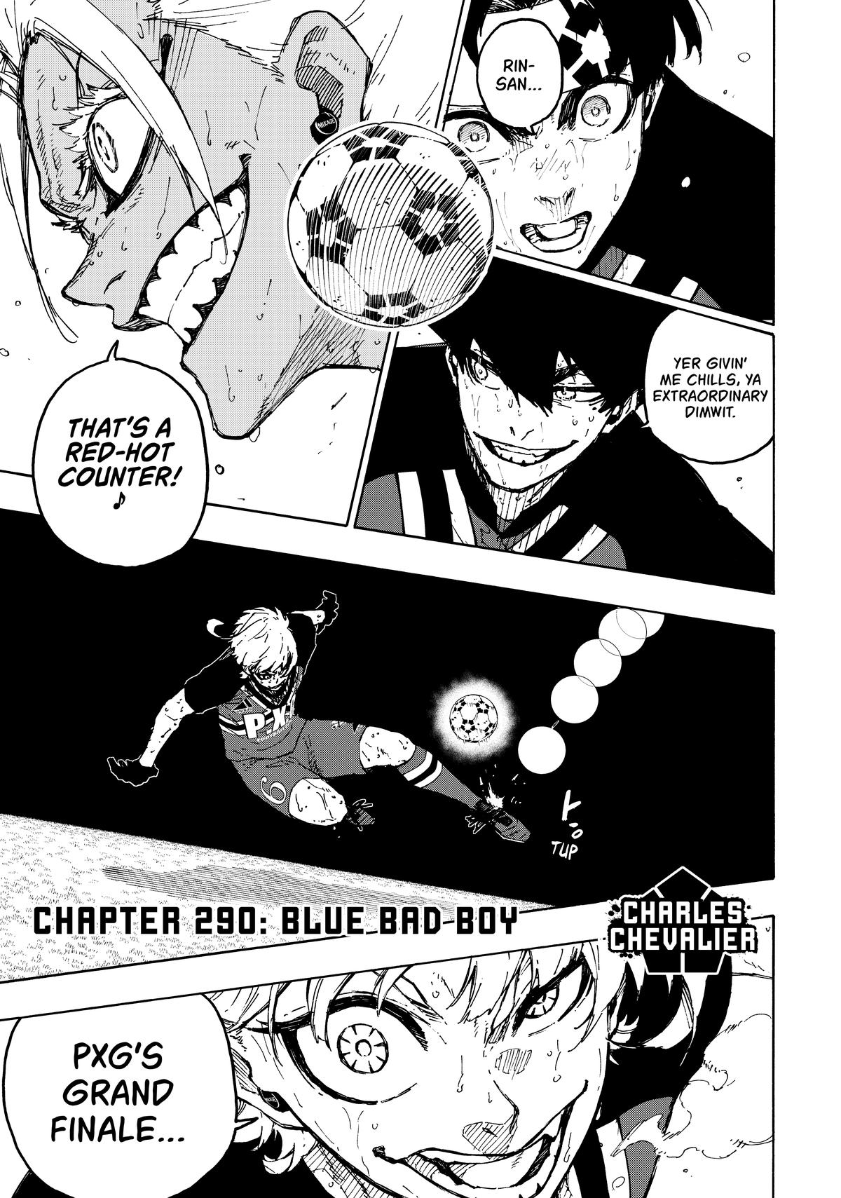 Blue Lock Chapter 290 — page 1