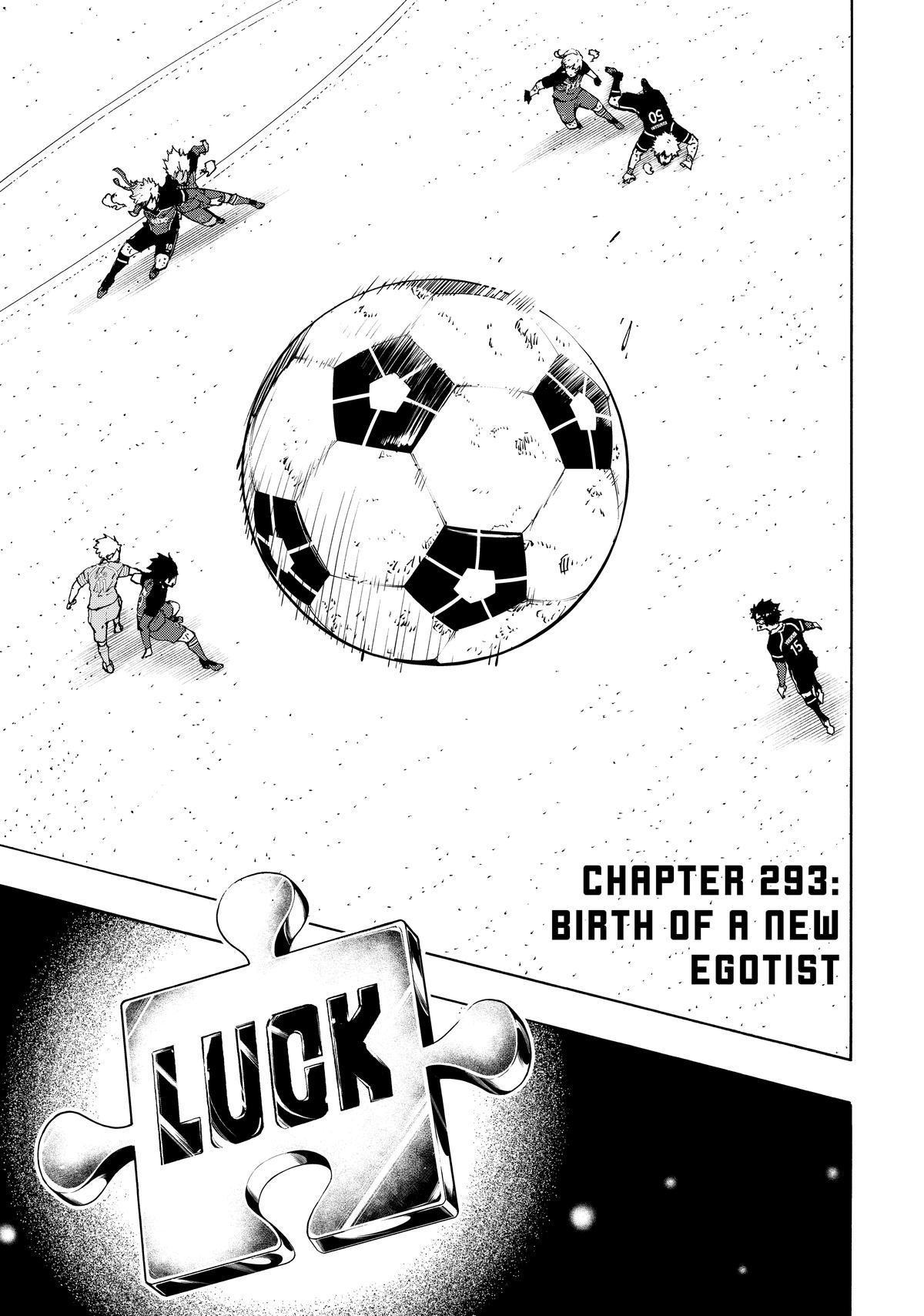 Blue Lock Chapter 293 — page 1