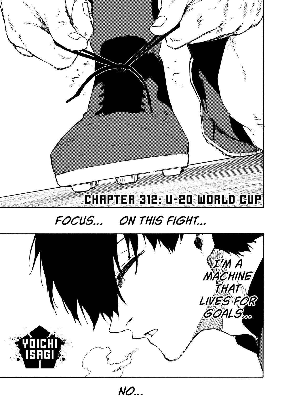 Blue Lock Chapter 312 — page 1
