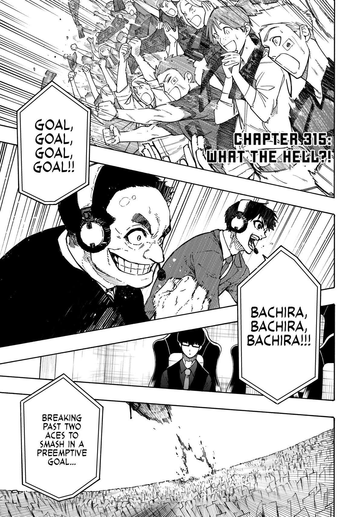 Blue Lock Chapter 315 — page 1