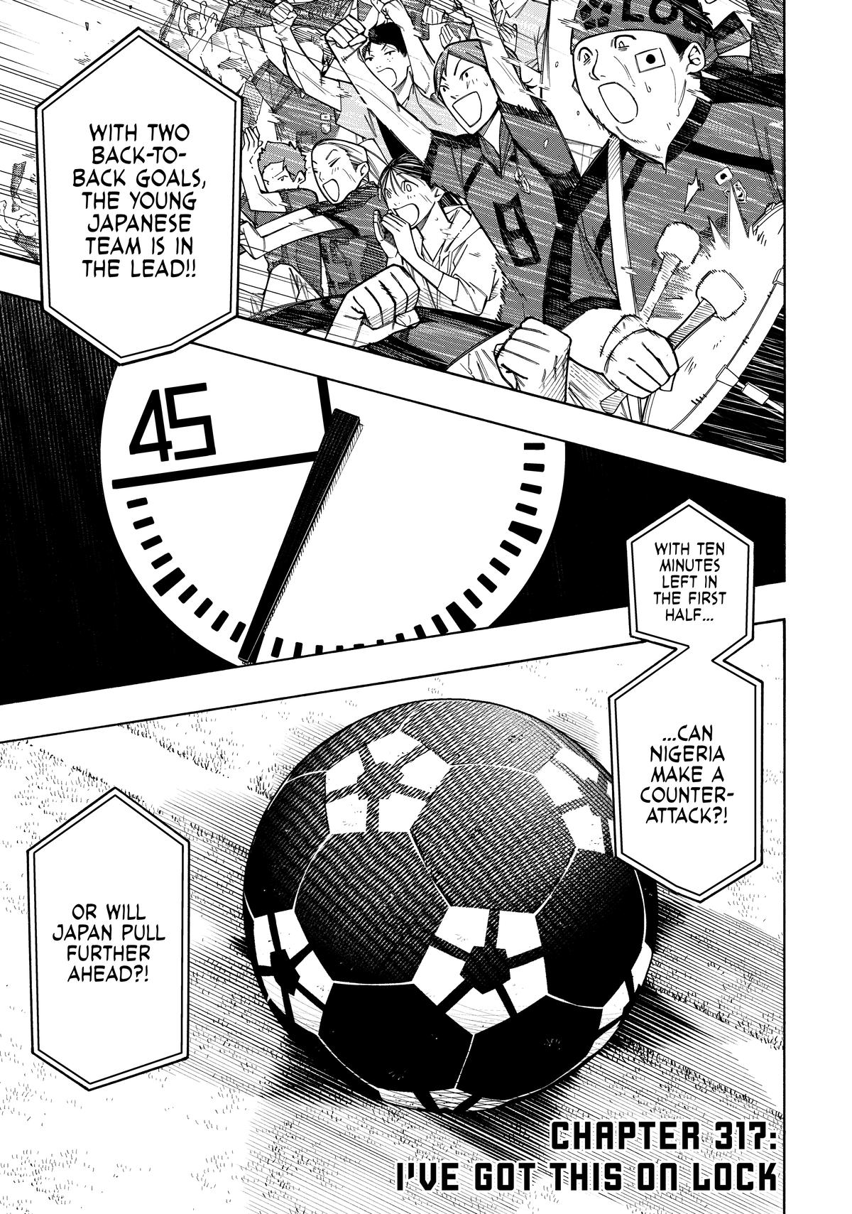 Blue Lock Chapter 317 — page 1