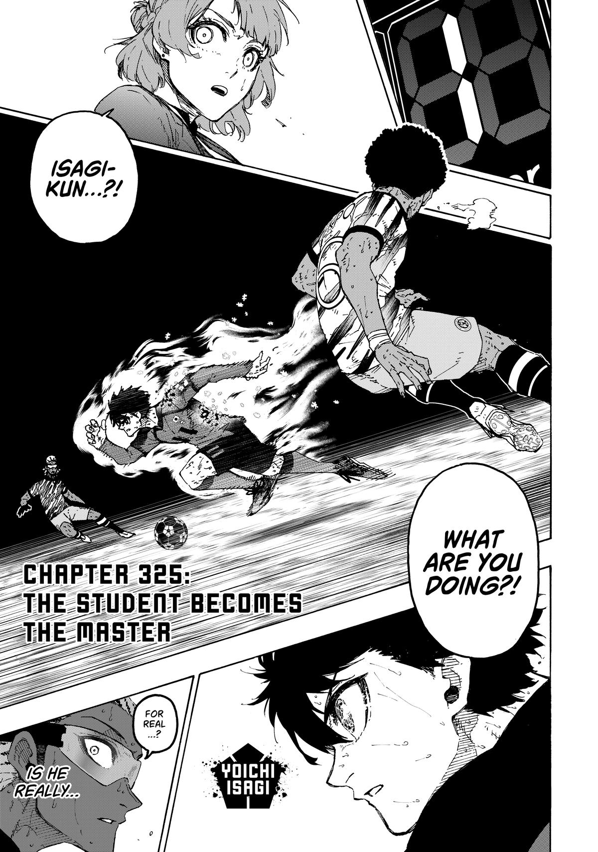 Blue Lock Chapter 325 — page 1