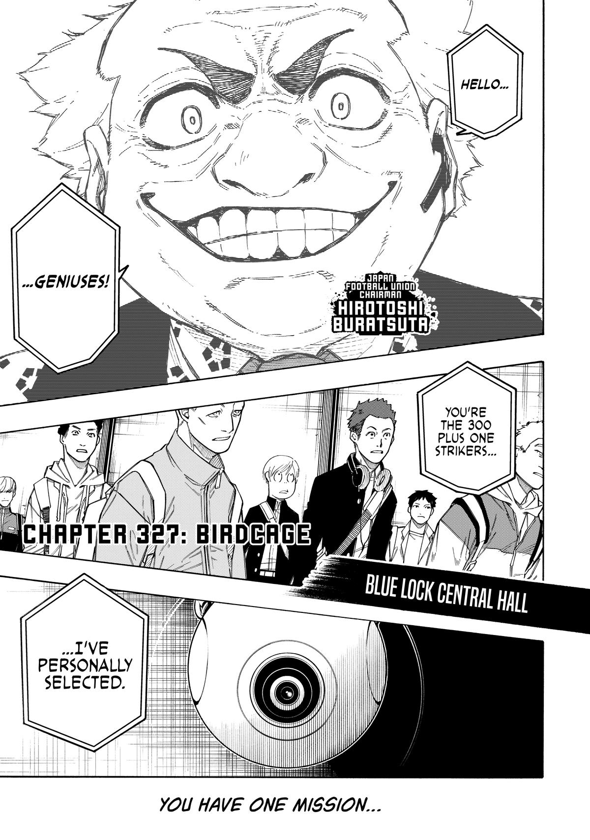 Blue Lock Chapter 327 — page 1