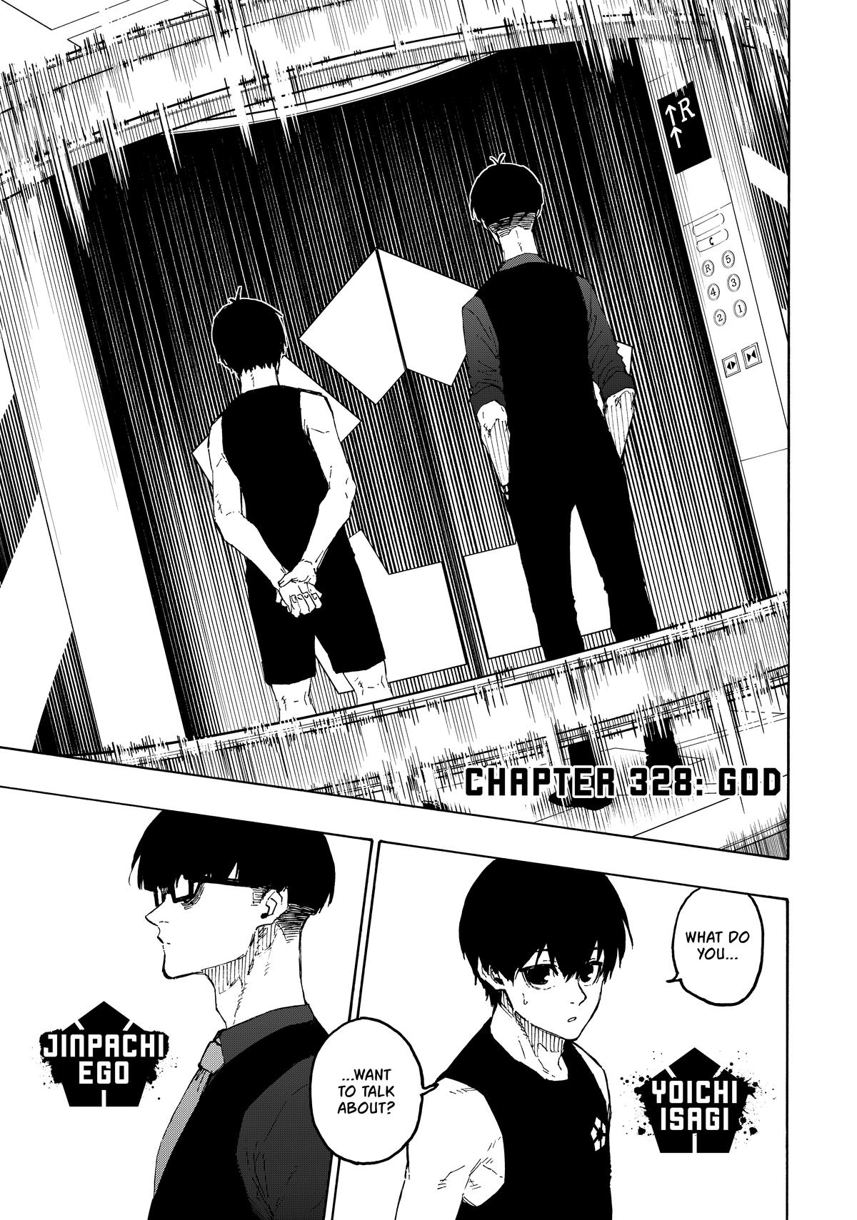 Blue Lock Chapter 328 — page 1