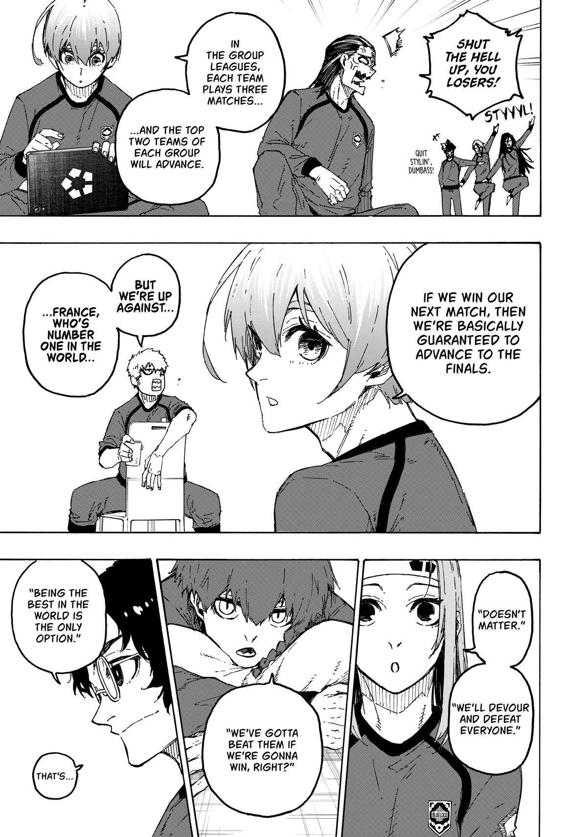 Blue Lock Chapter 329 — page 7