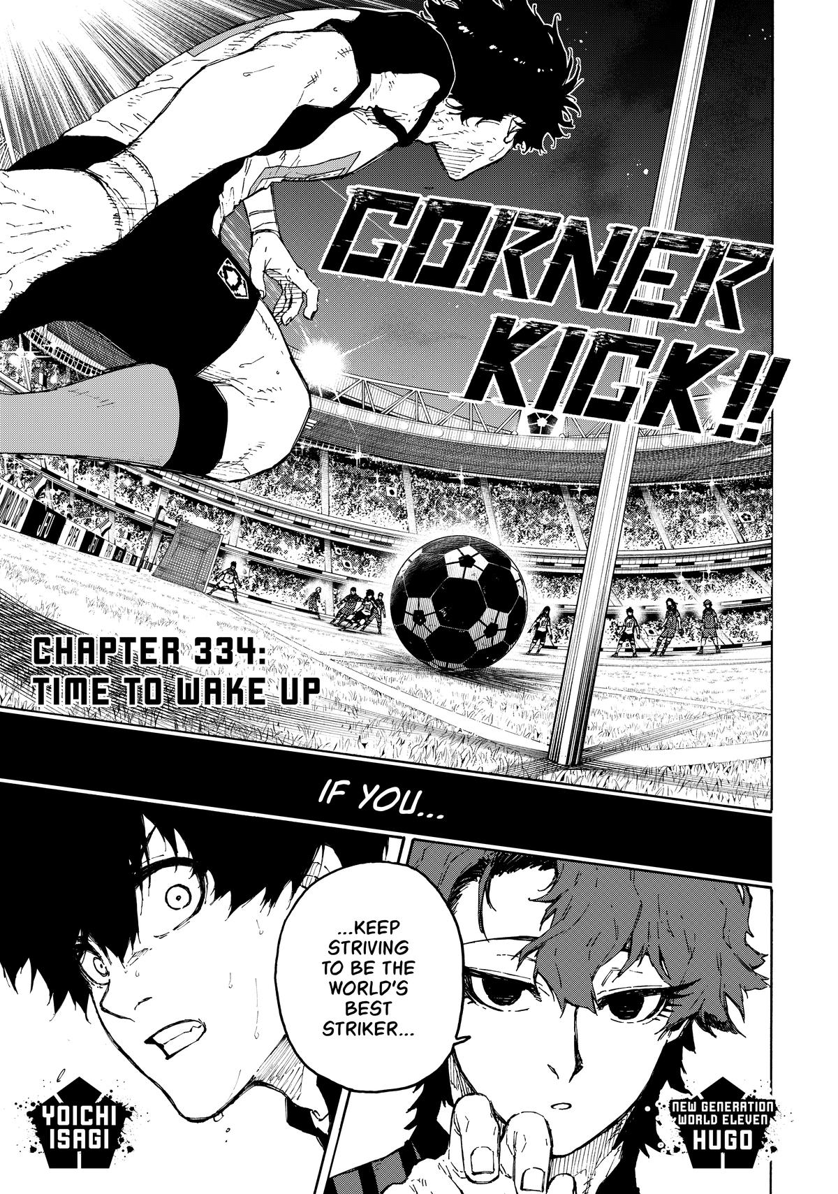 Blue Lock Chapter 334 — page 1