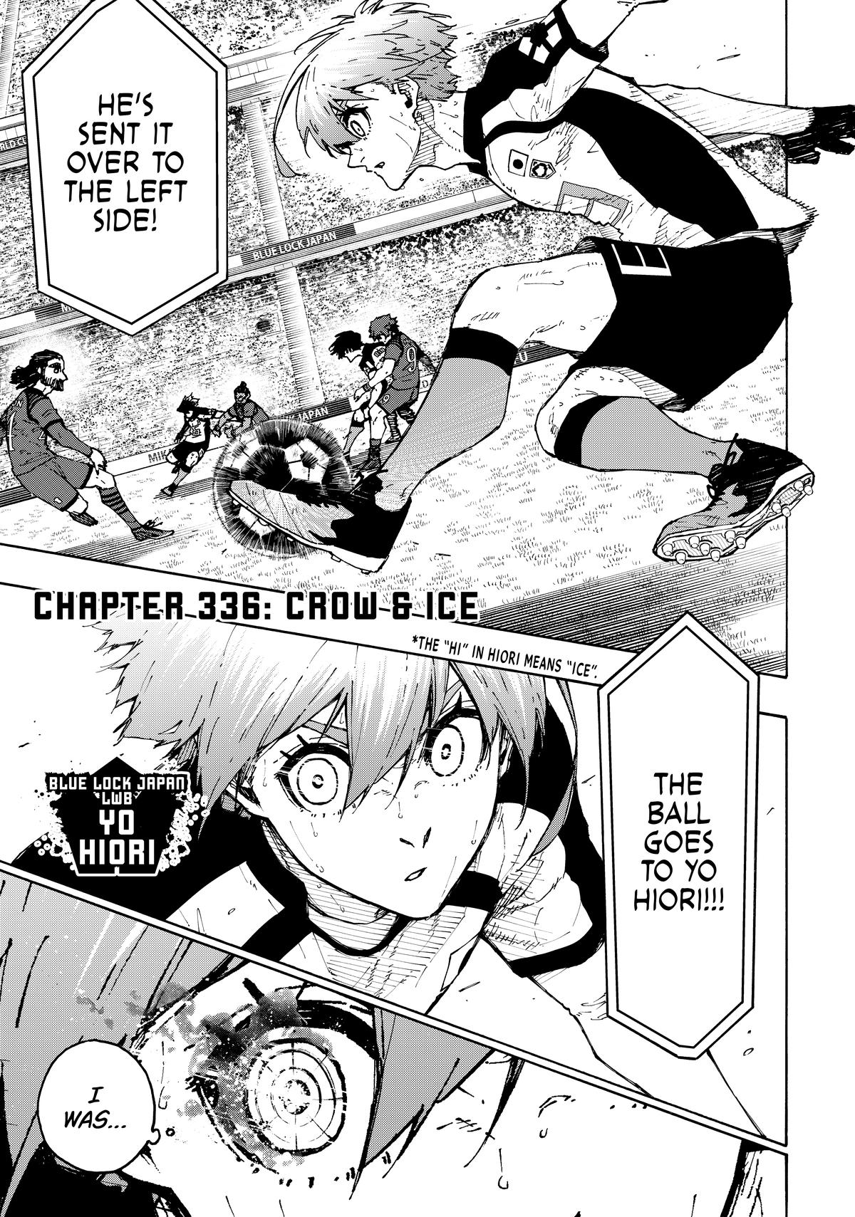Blue Lock Chapter 336 — page 1