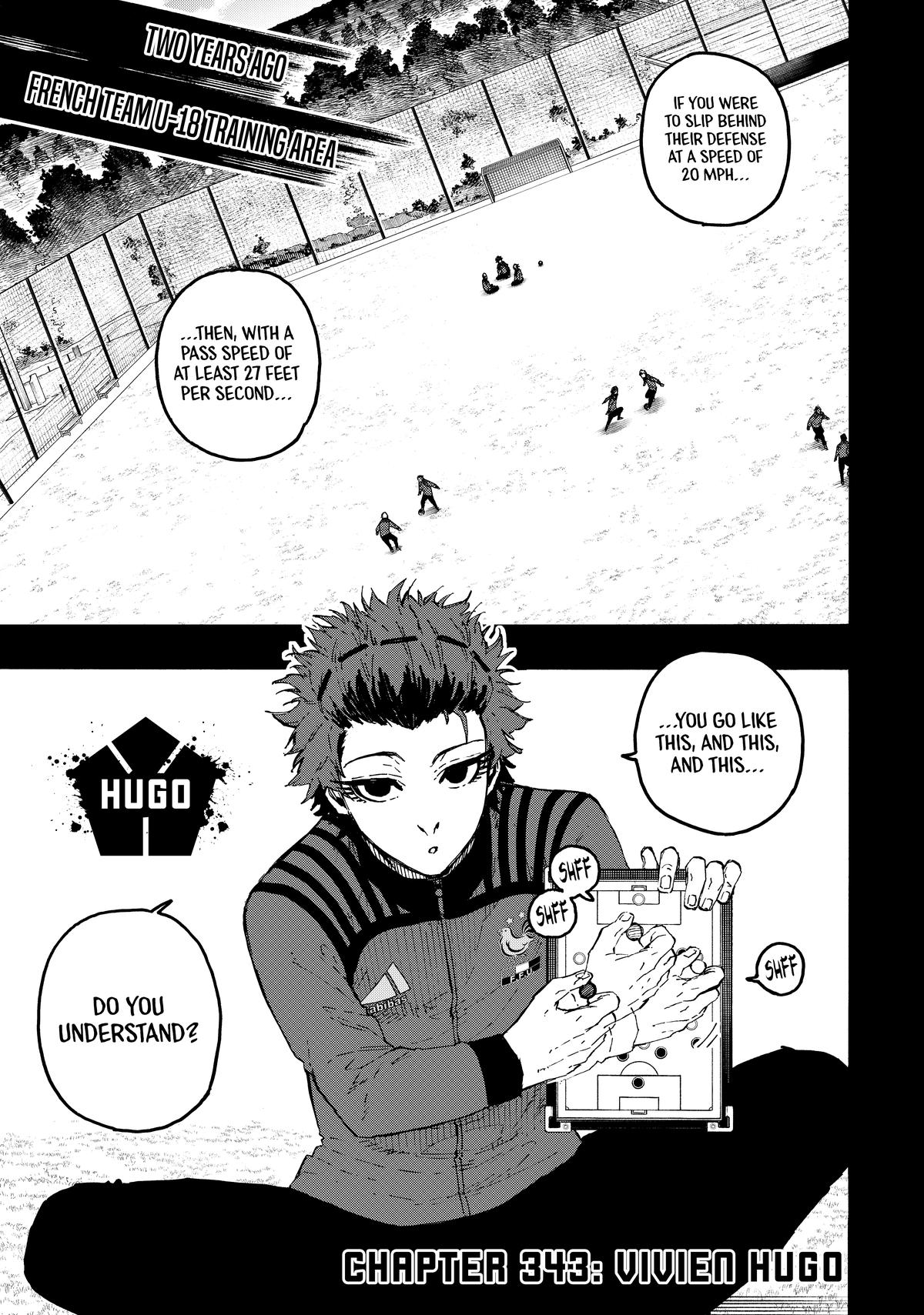 Blue Lock Chapter 343 — page 1