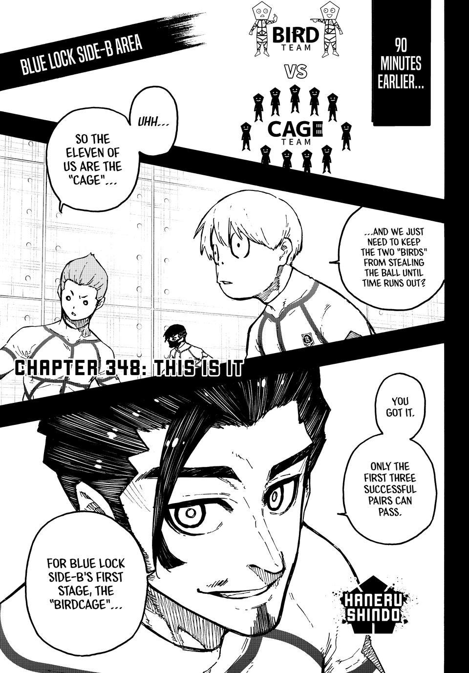 Blue Lock Chapter 348 — page 1
