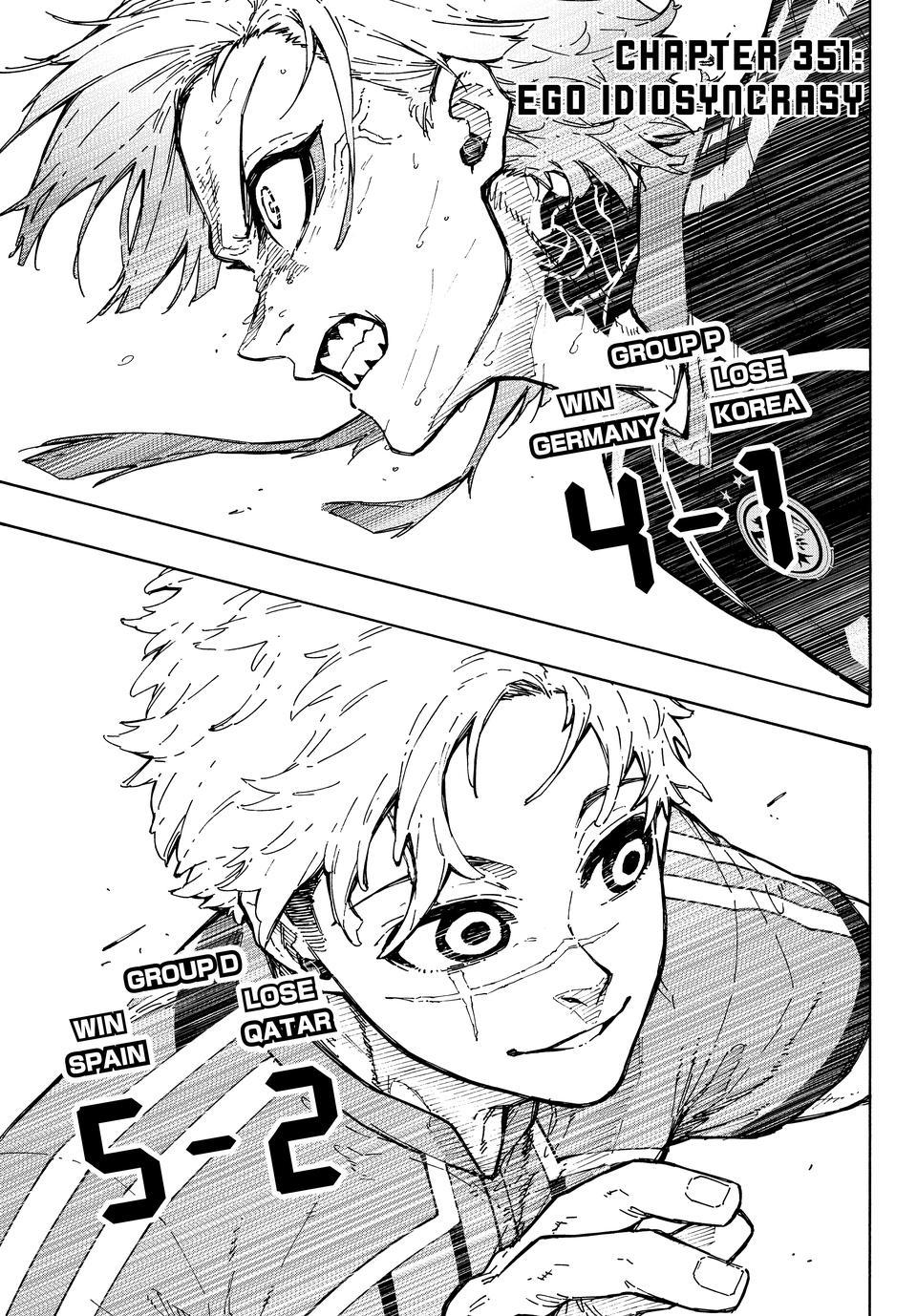 Blue Lock Chapter 351 — page 1