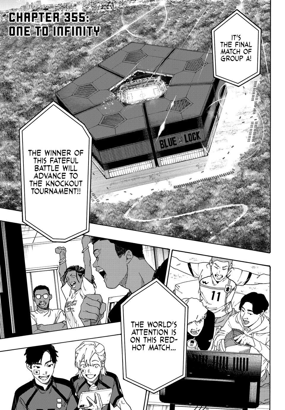 Blue Lock Chapter 355 — page 1
