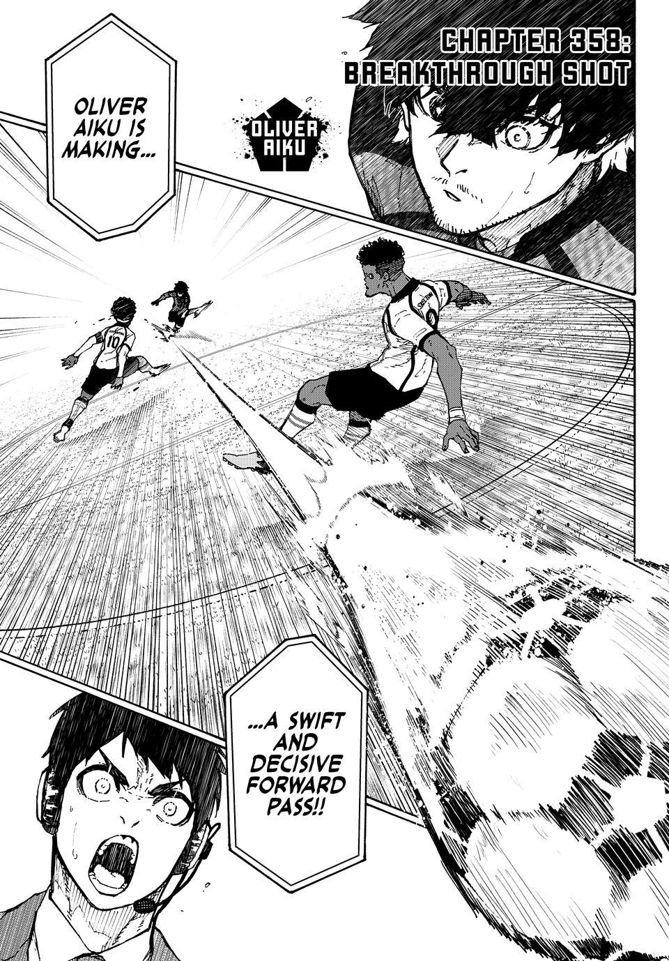 Blue Lock Chapter 358 — page 1