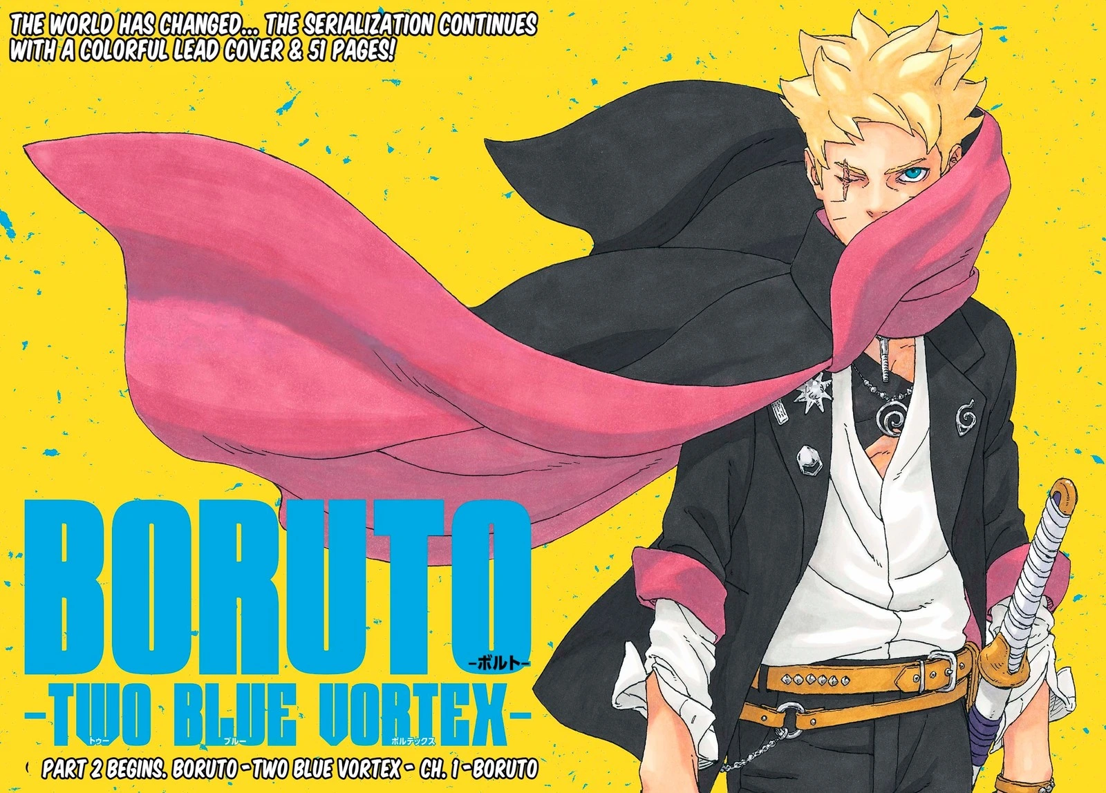 Boruto Two Blue Vortex Chapter 1 — page 1