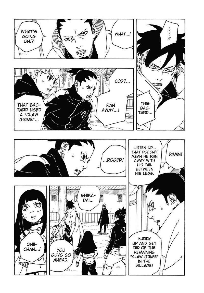 Boruto Two Blue Vortex Chapter 3 — page 34